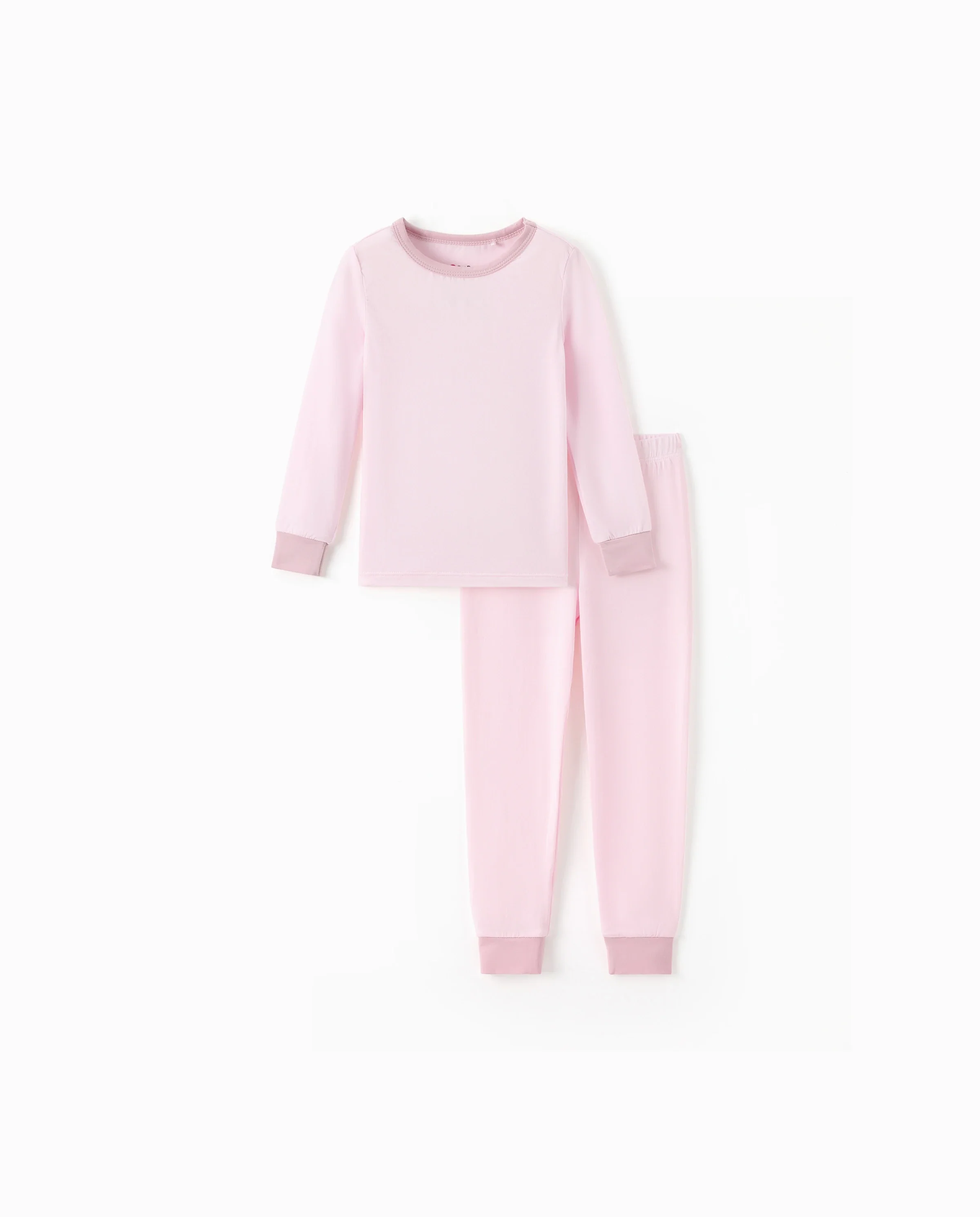 Baby 2-piece Tencel Modal Pajamas Set for Girls / Boys ( Snug-Fitting ) Pink - Image 5