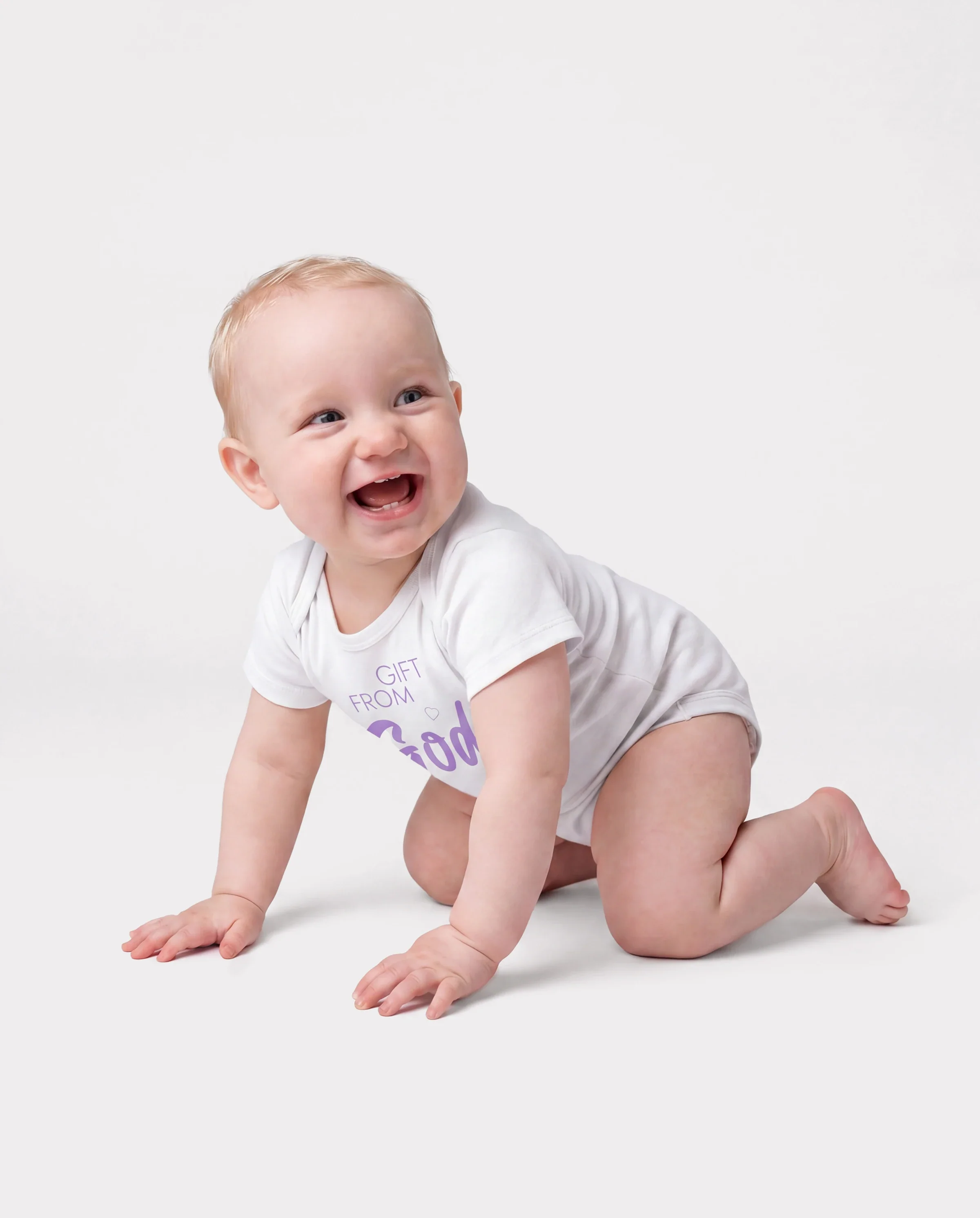 Bamboo 5-Pack Baby Boy/Girl Casual Romper Pink - Image 3