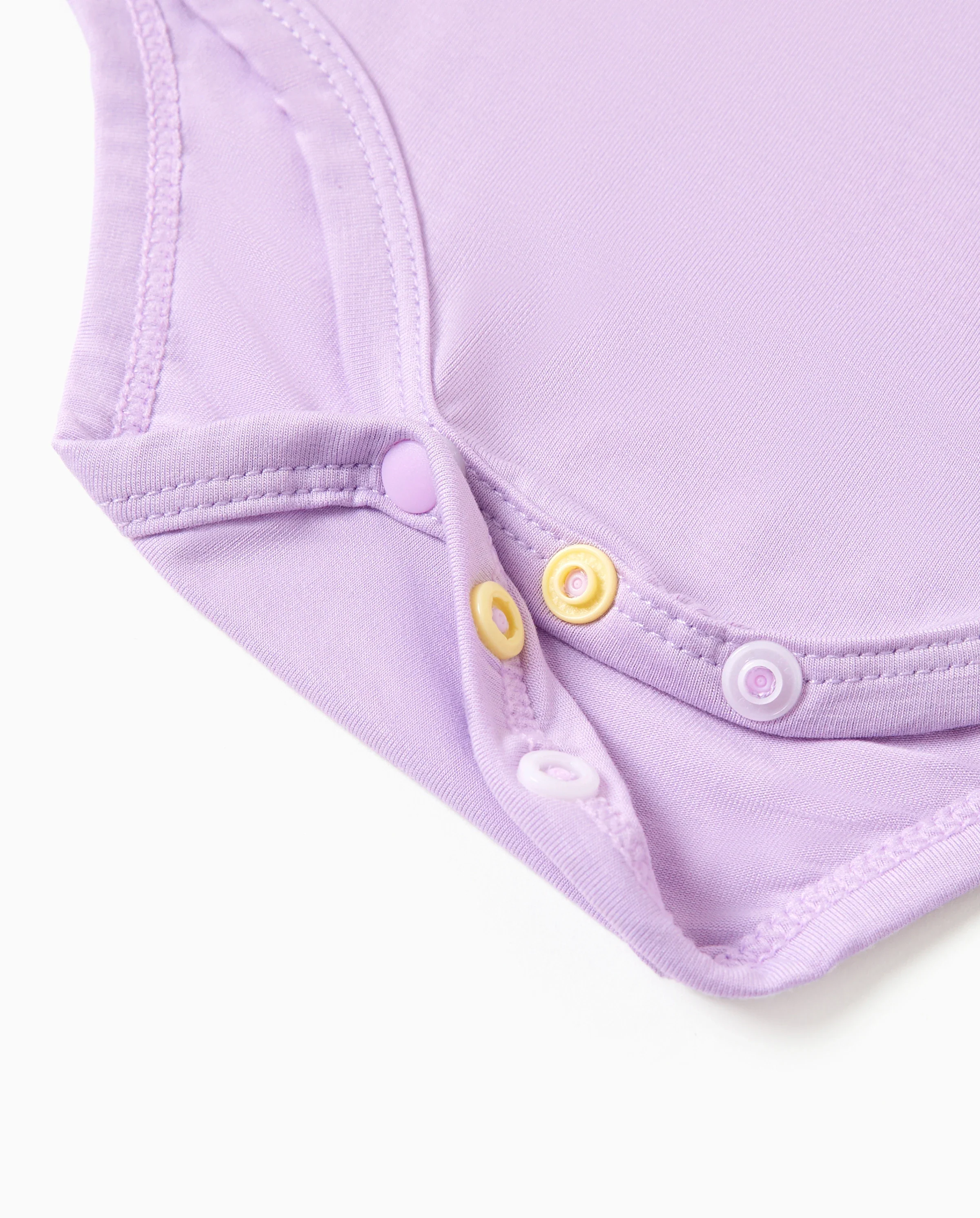 Bamboo 5-Pack Baby Boy/Girl Casual Romper Pink - Image 4