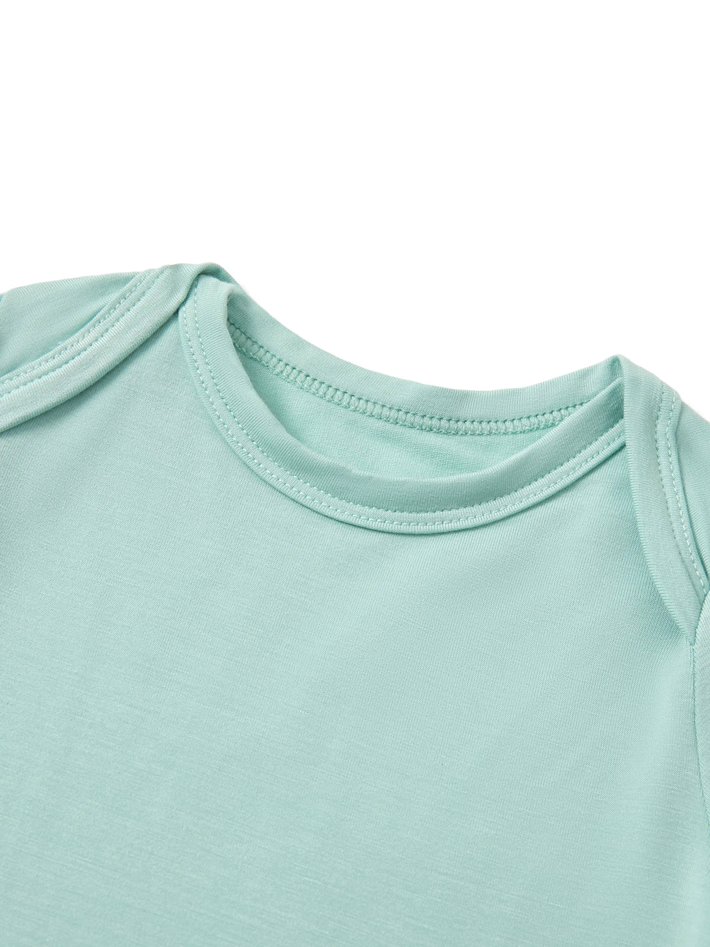 Bamboo Baby Boy/Girl Casual Romper Green - Image 4