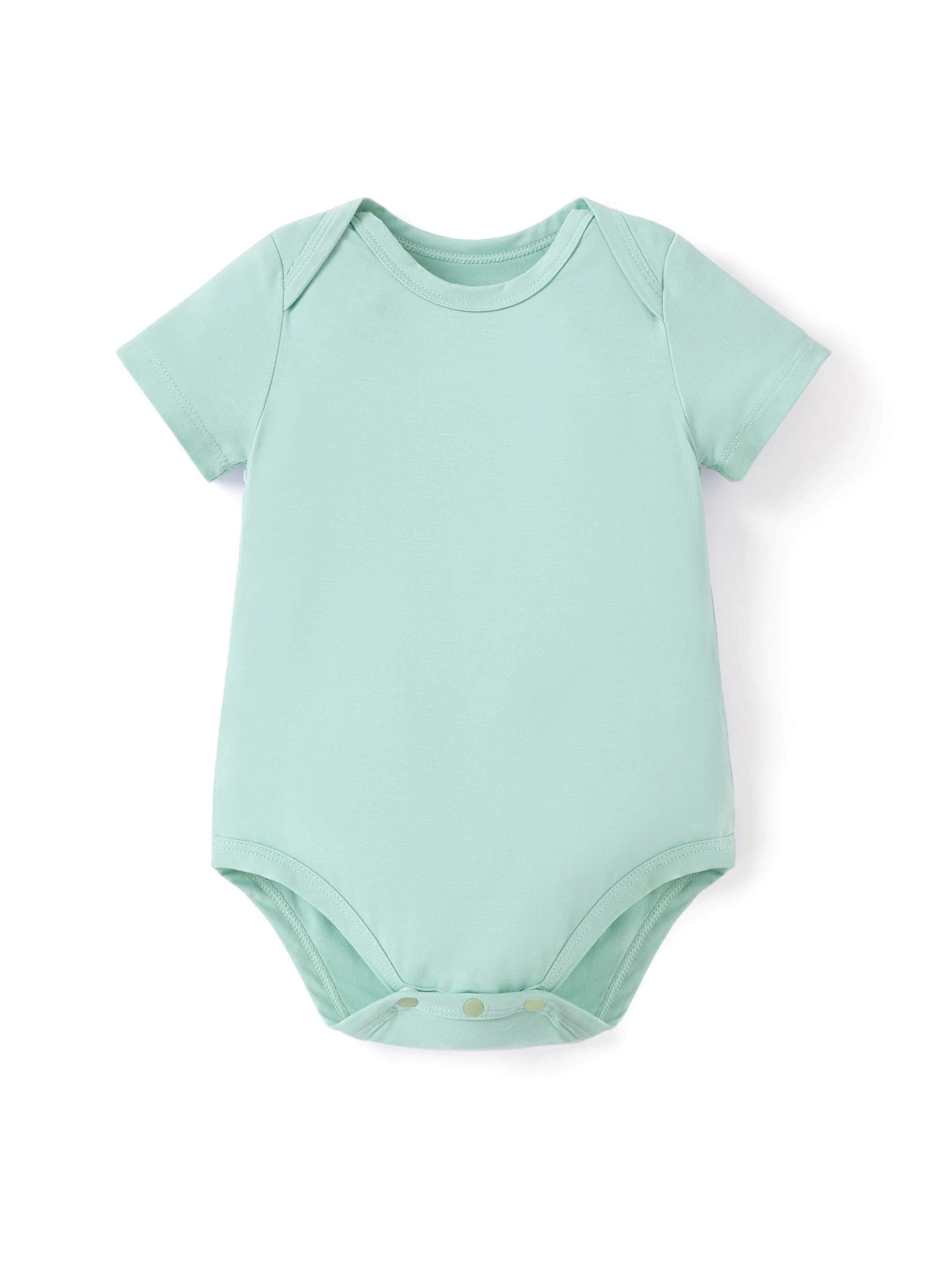 Bamboo Baby Boy/Girl Casual Romper Green - Image 6