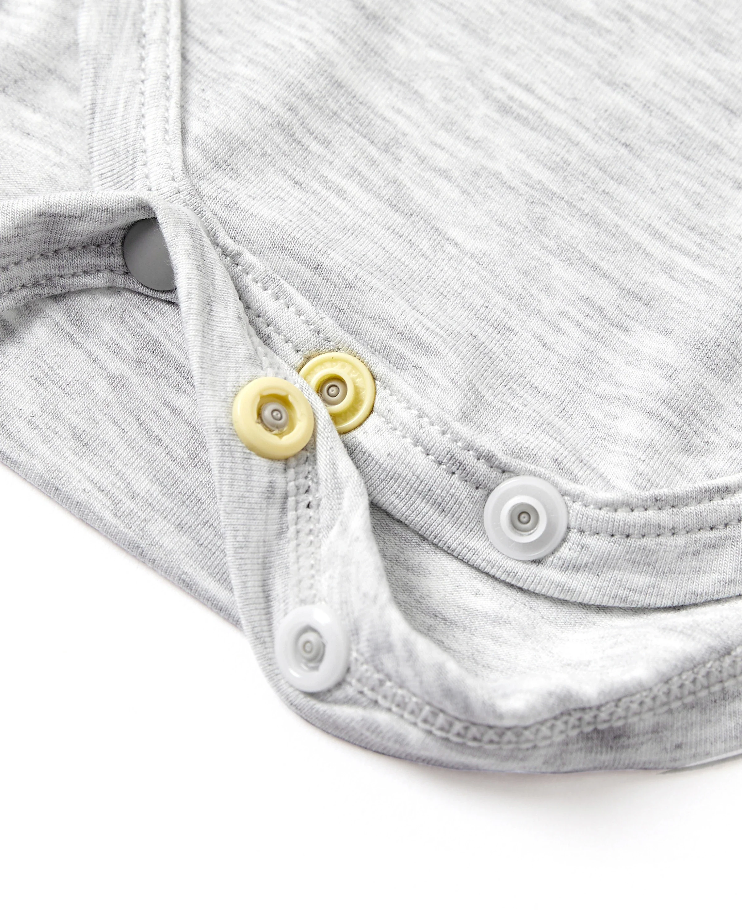 Bamboo Baby Boy/Girl Casual Romper Grey - Image 4