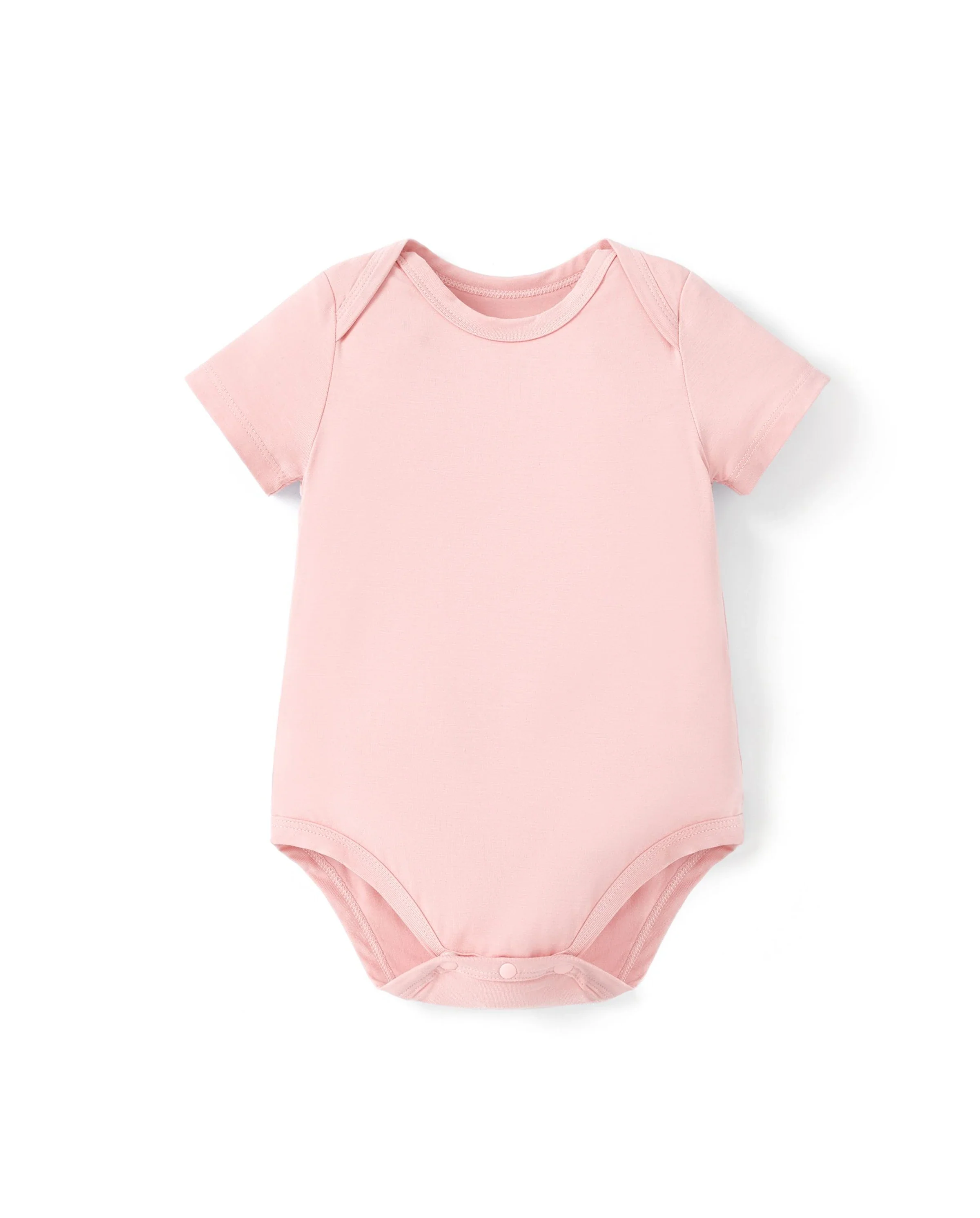 Bamboo Baby Boy/Girl Casual Romper Pink - Image 6