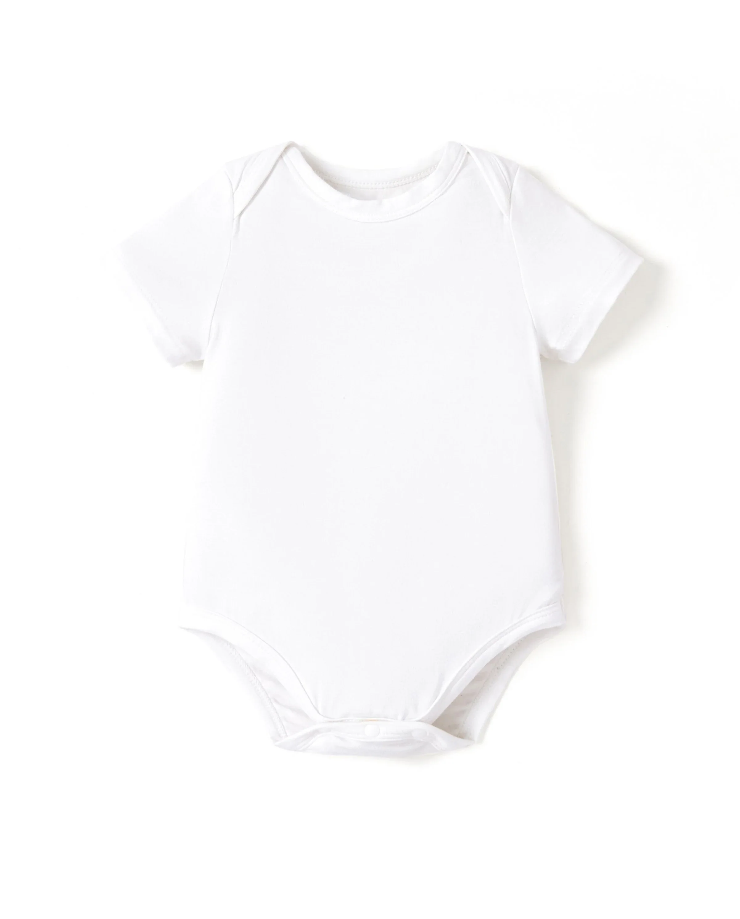 Bamboo Baby Boy/Girl Casual Romper White - Image 6