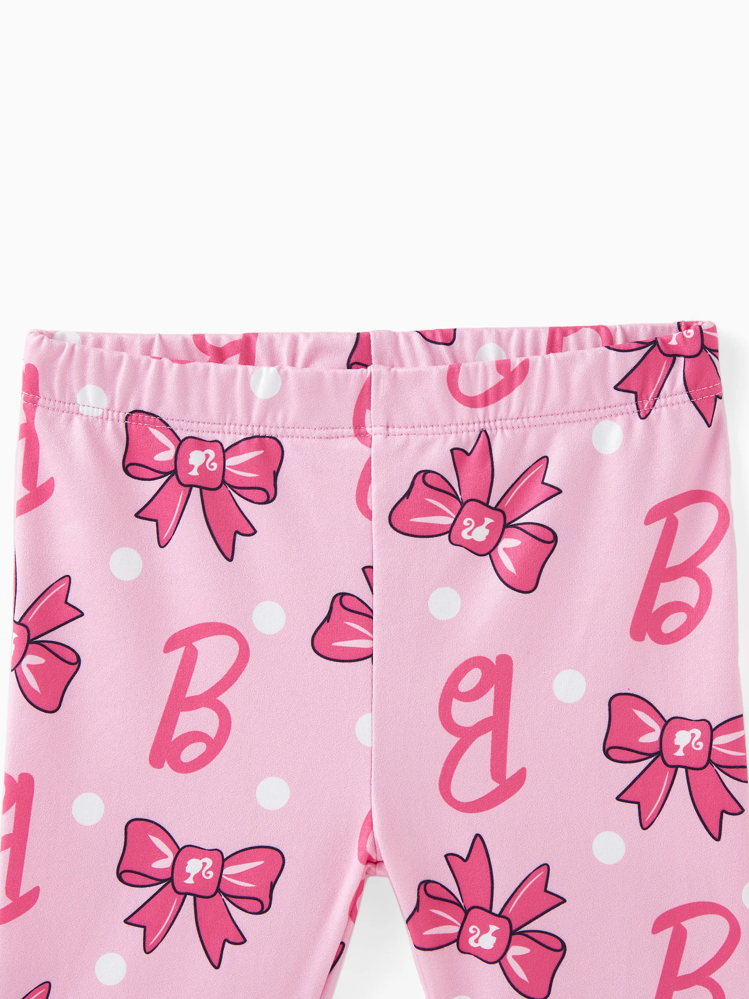 Barbie Toddler/Kid GirlsBowknot Print Leggings
Pink - Image 4