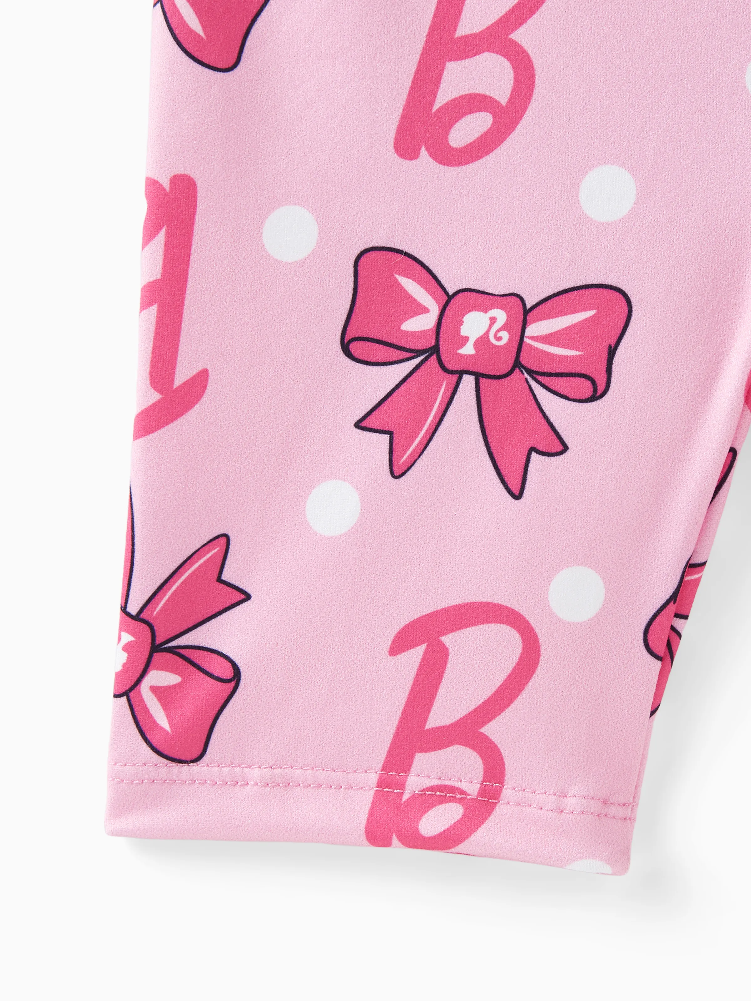 Barbie Toddler/Kid GirlsBowknot Print Leggings
Pink - Image 6