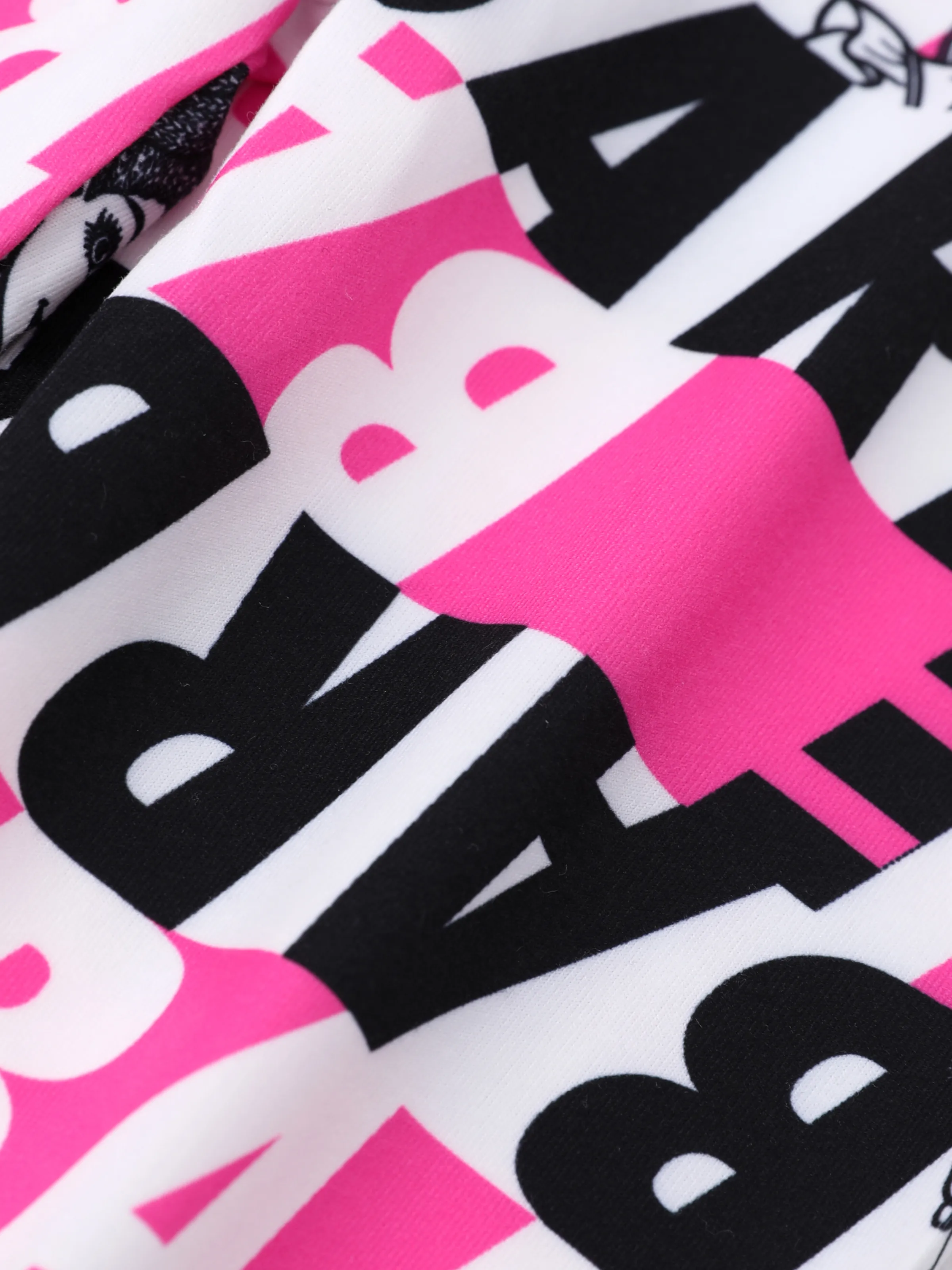 Barbie Toddler/Kid Girl Letter Pattern Leggings Pink - Image 2