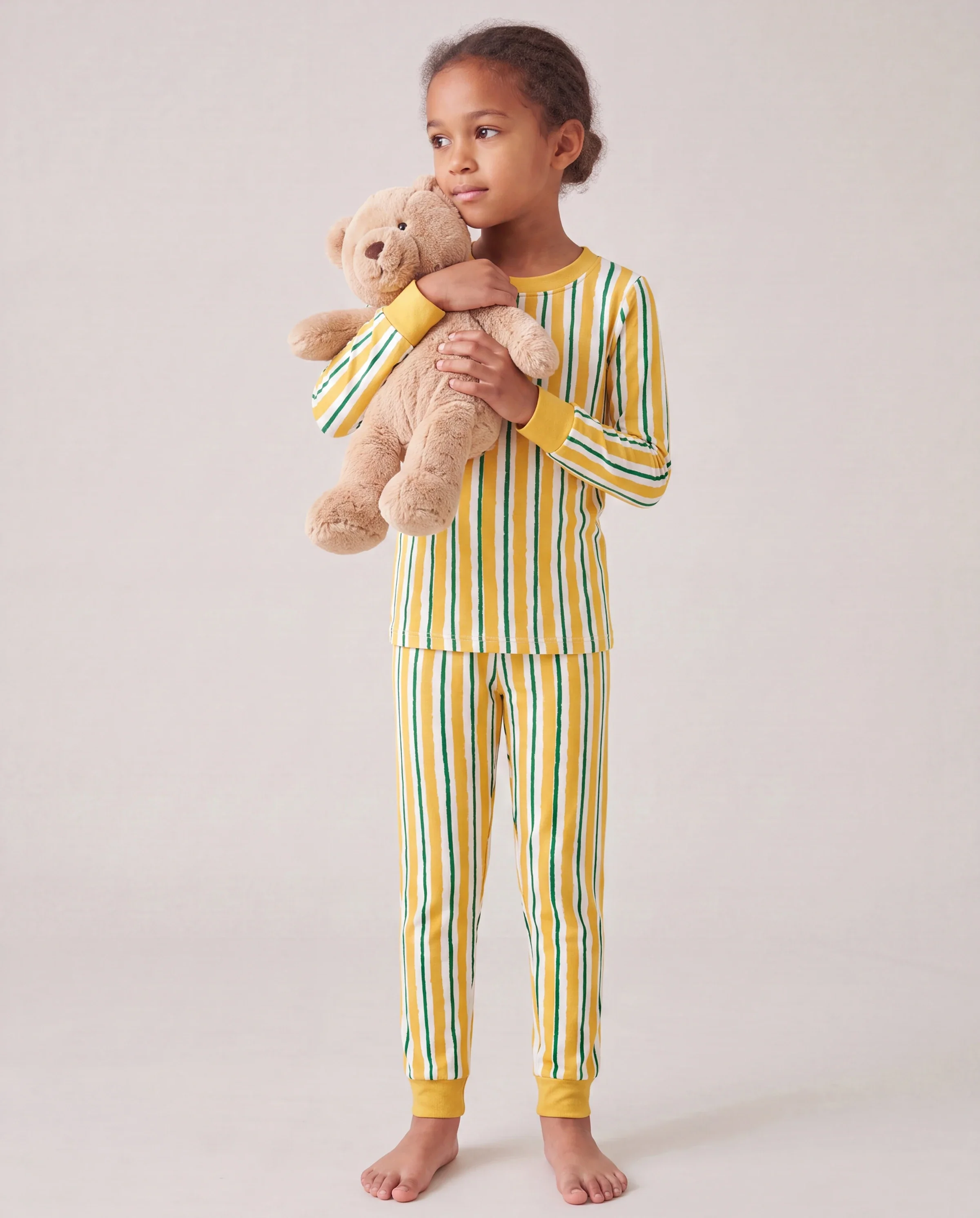 Christmas / Halloween Pajamas 2-piece Pajama Set With Childlike Print for Toddler / Kids ( Snug-Fitting ) Ginger - Image 2
