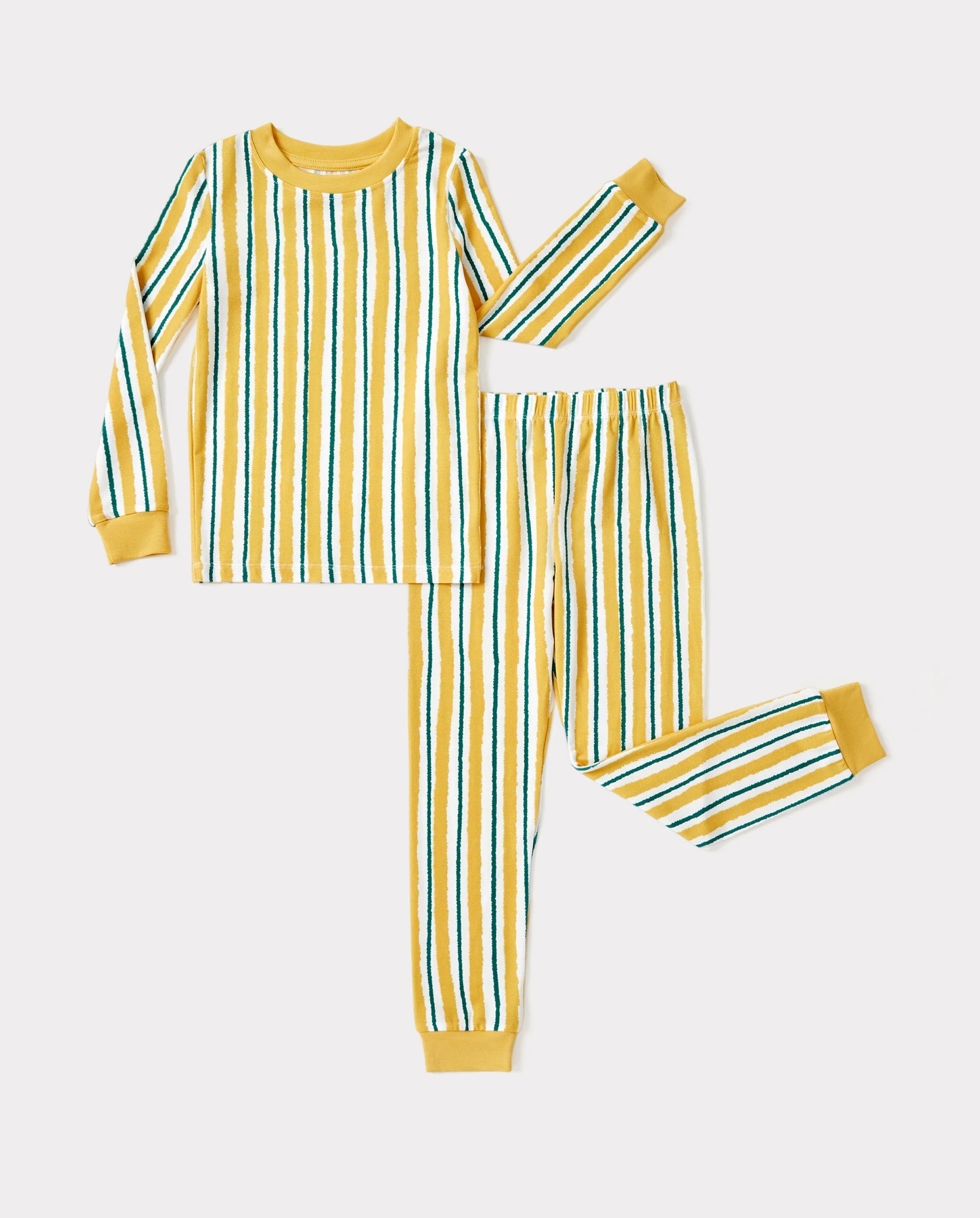 Christmas / Halloween Pajamas 2-piece Pajama Set With Childlike Print for Toddler / Kids ( Snug-Fitting ) Ginger - Image 6