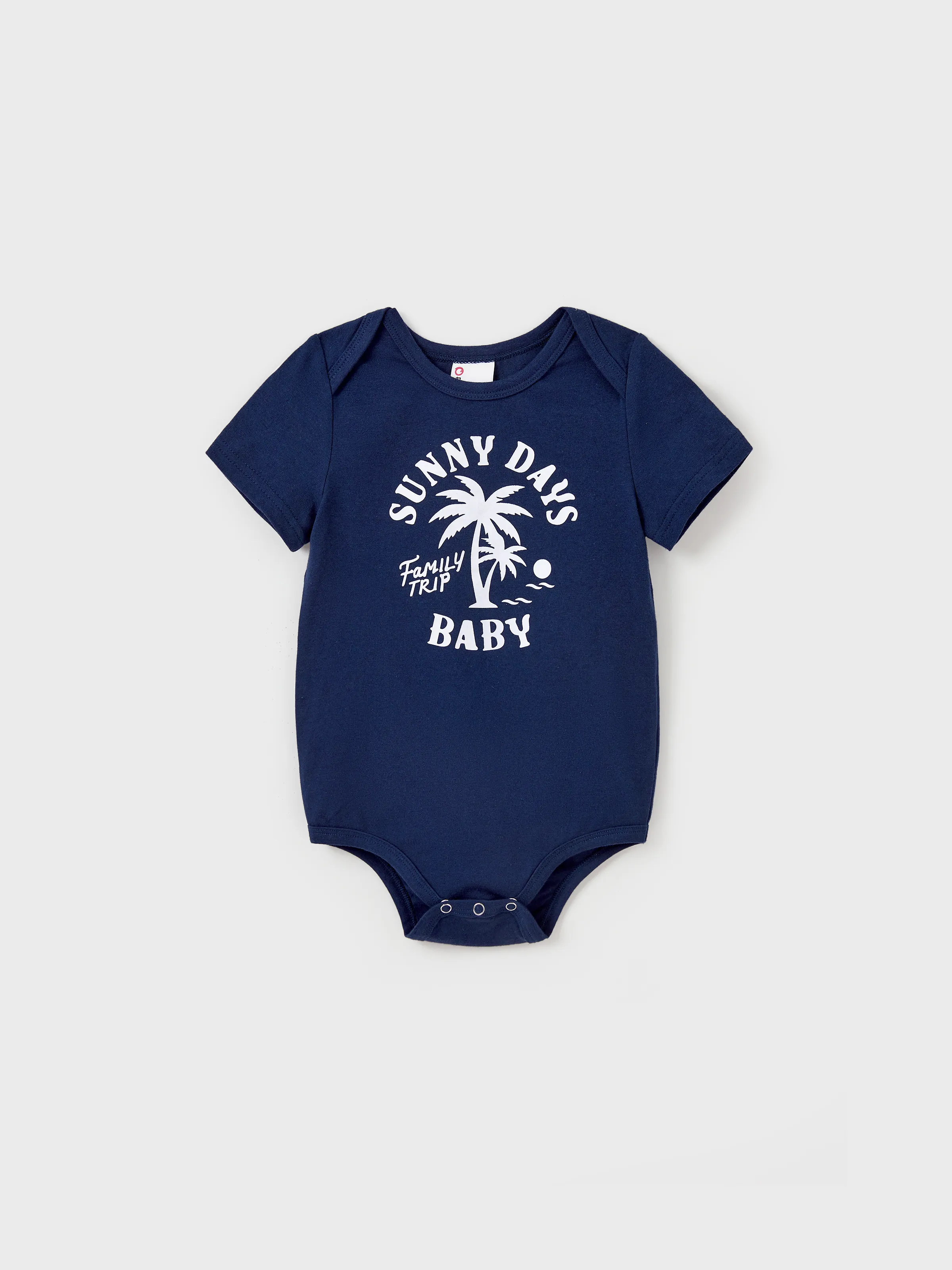 Daddy & Daughter Cotton T-Shirt & Dress Set – Sunny Days Palm Print for Dad, Mom, Baby & Toddler, Perfect for Summer Vacations & Family Outings Tibetan blue - Image 13