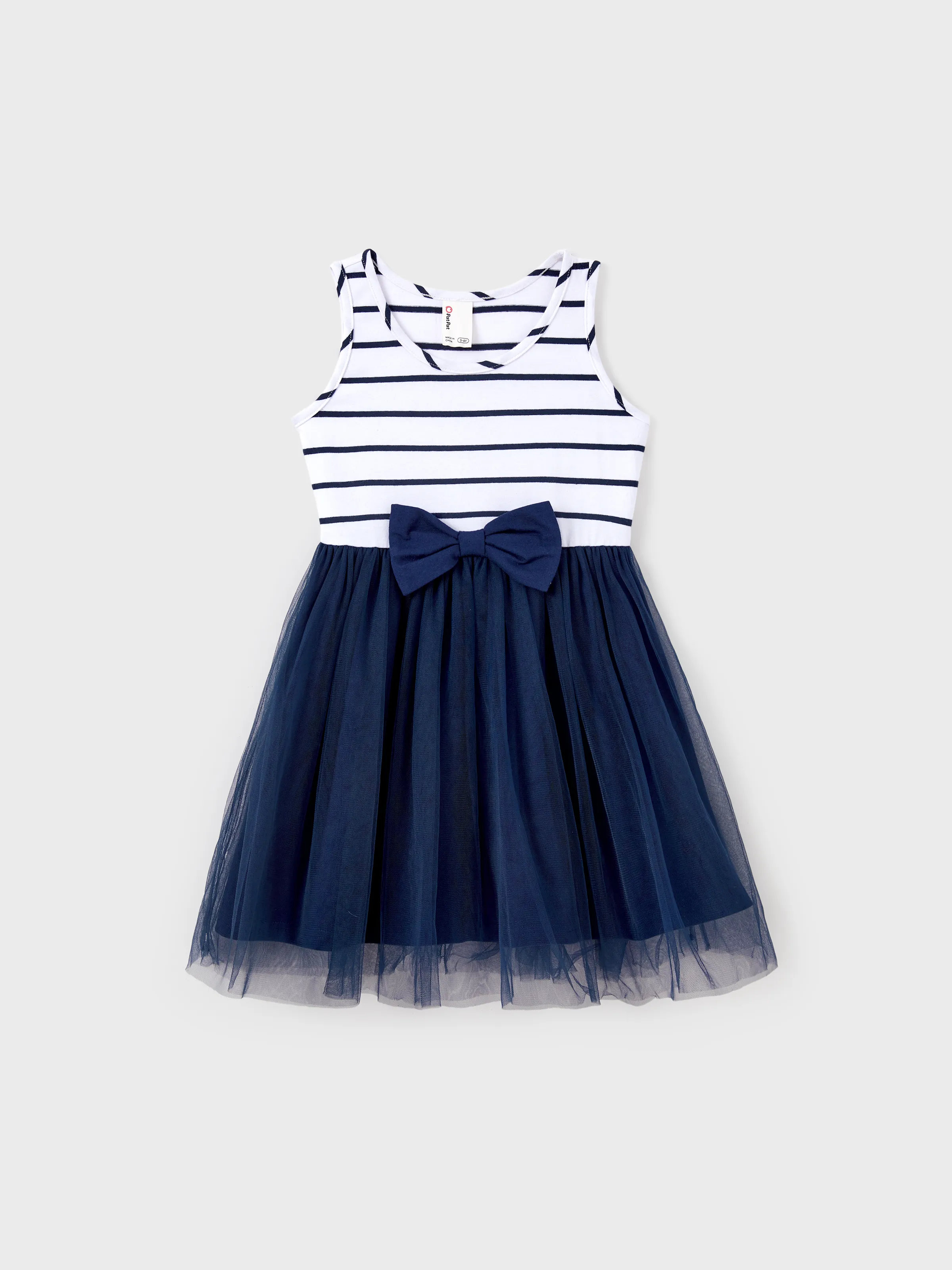 Daddy & Daughter Cotton T-Shirt & Dress Set – Sunny Days Palm Print for Dad, Mom, Baby & Toddler, Perfect for Summer Vacations & Family Outings Tibetan blue - Image 8