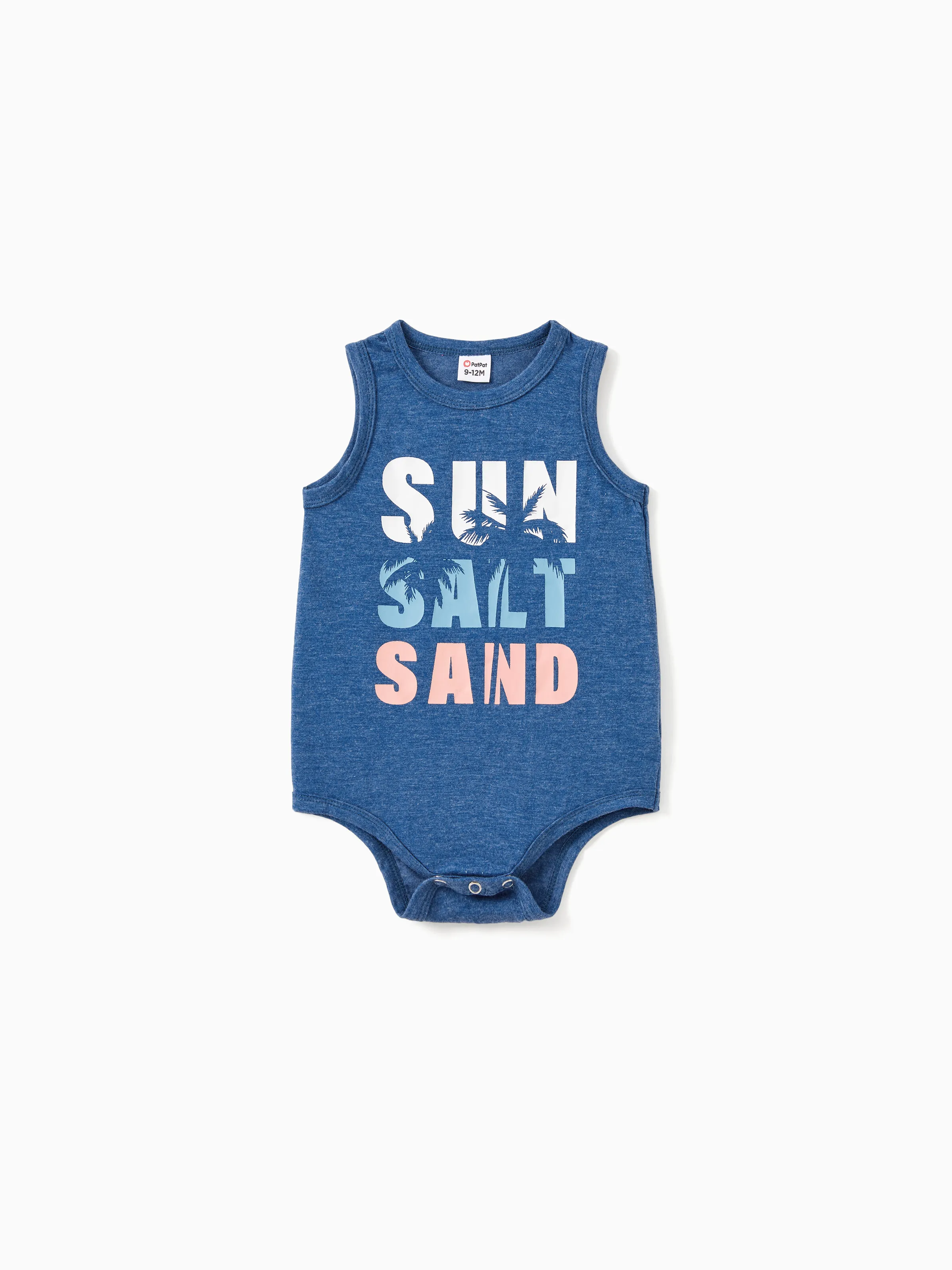 Daddy & Son Sets Blue Tank Top Blue - Image 13