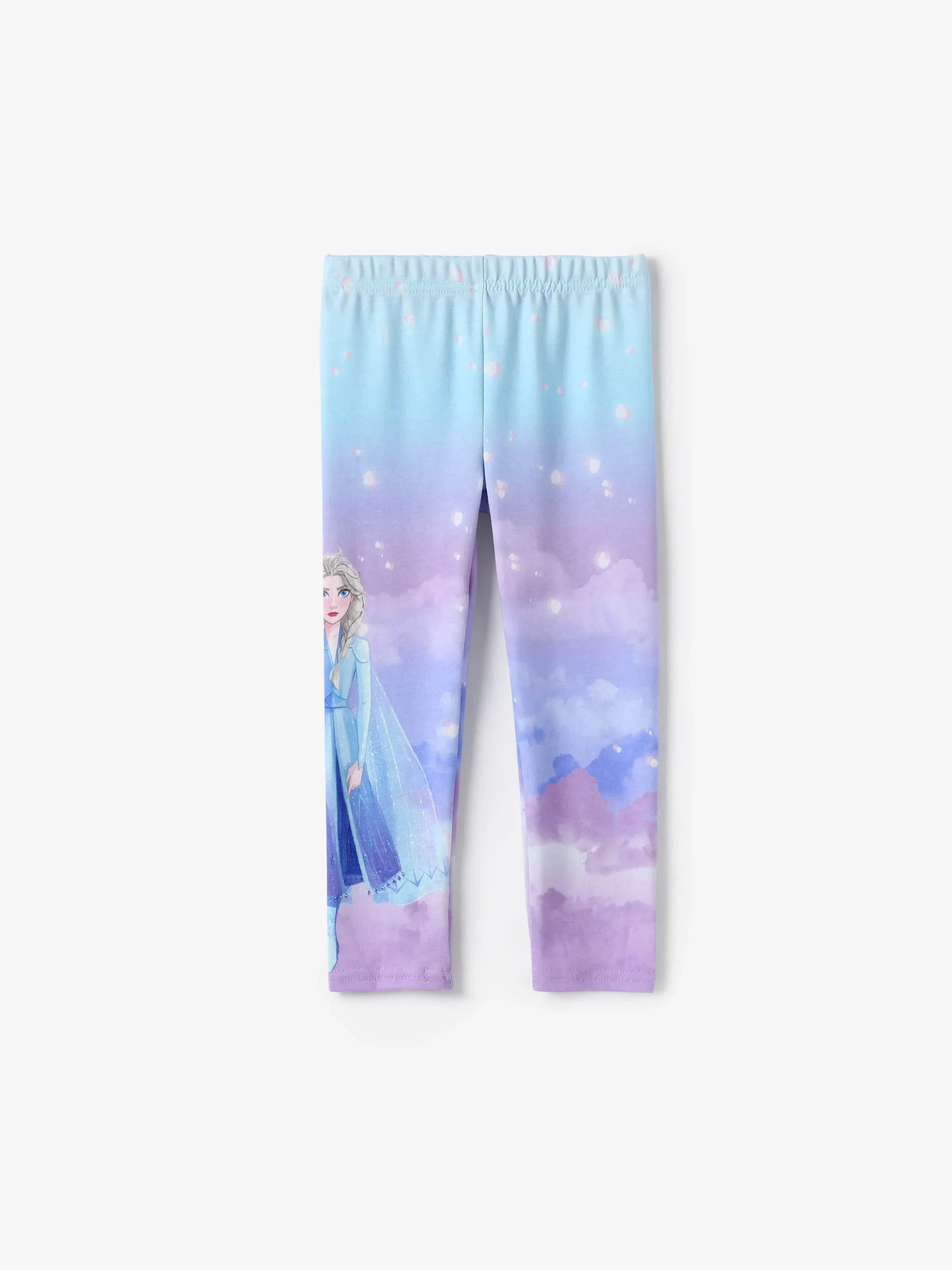 Disney Frozen Elsa Toddler Girl Elsa Print Naia™ Tie-Dye leggings DeepBlue