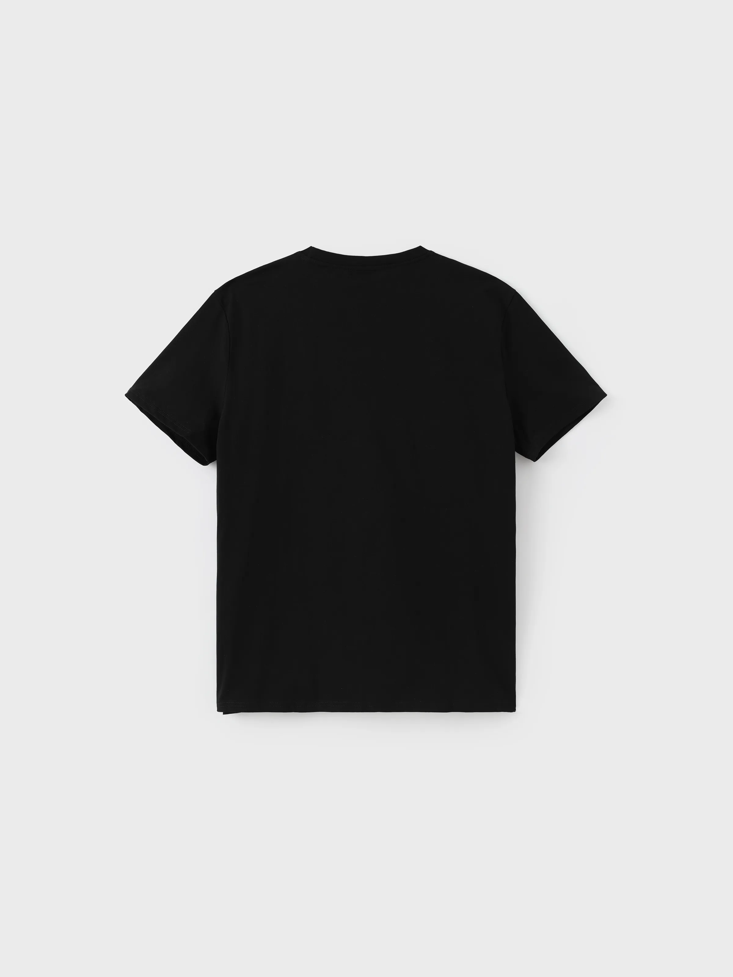 Disney Mickey and Friends Daddy & Son Graffiti Casual T-shirt Black - Image 4