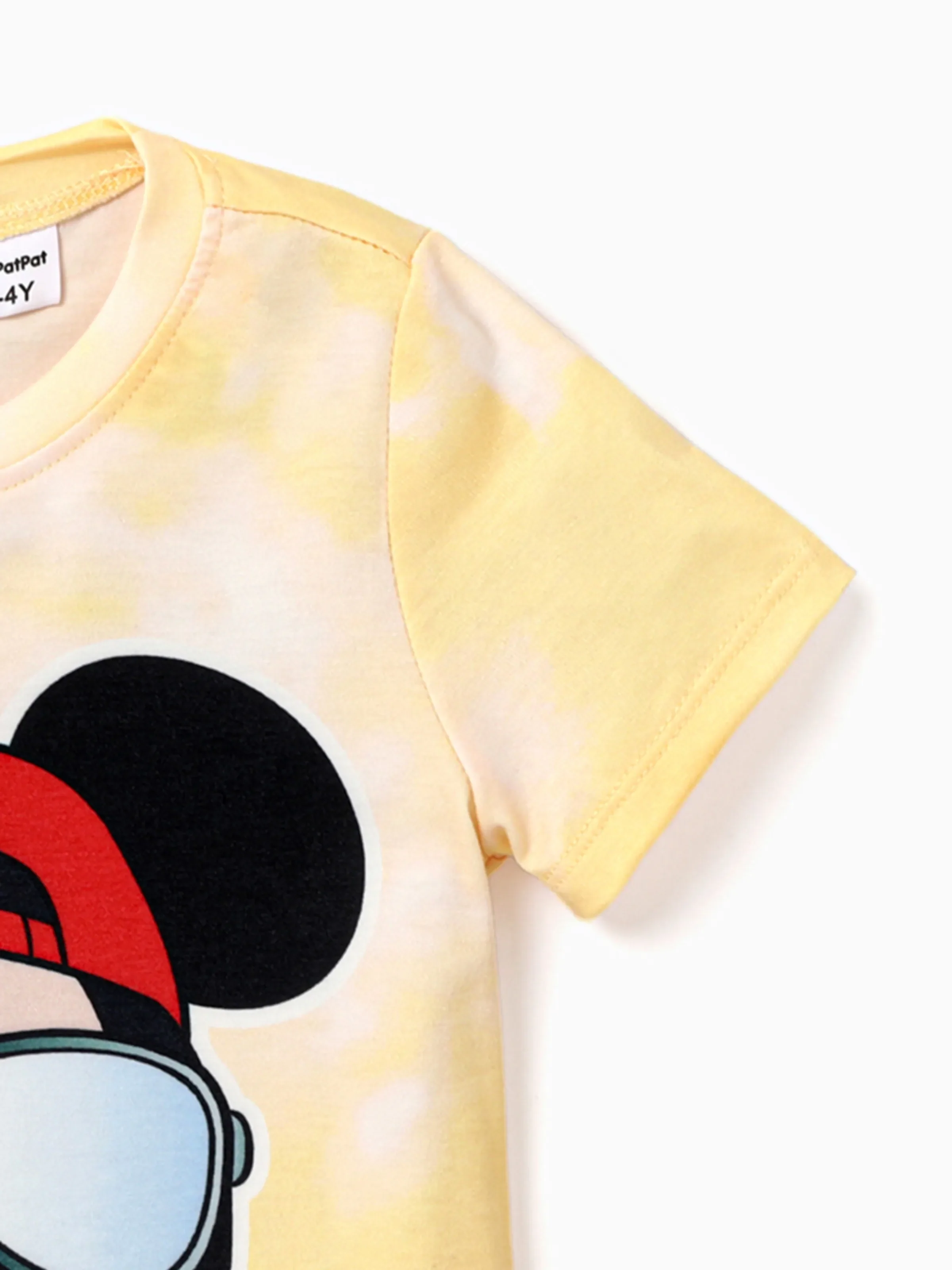 Disney Mickey and Friends Family Matching Character Print Short-sleeve T-shirt Multicolor - Image 15