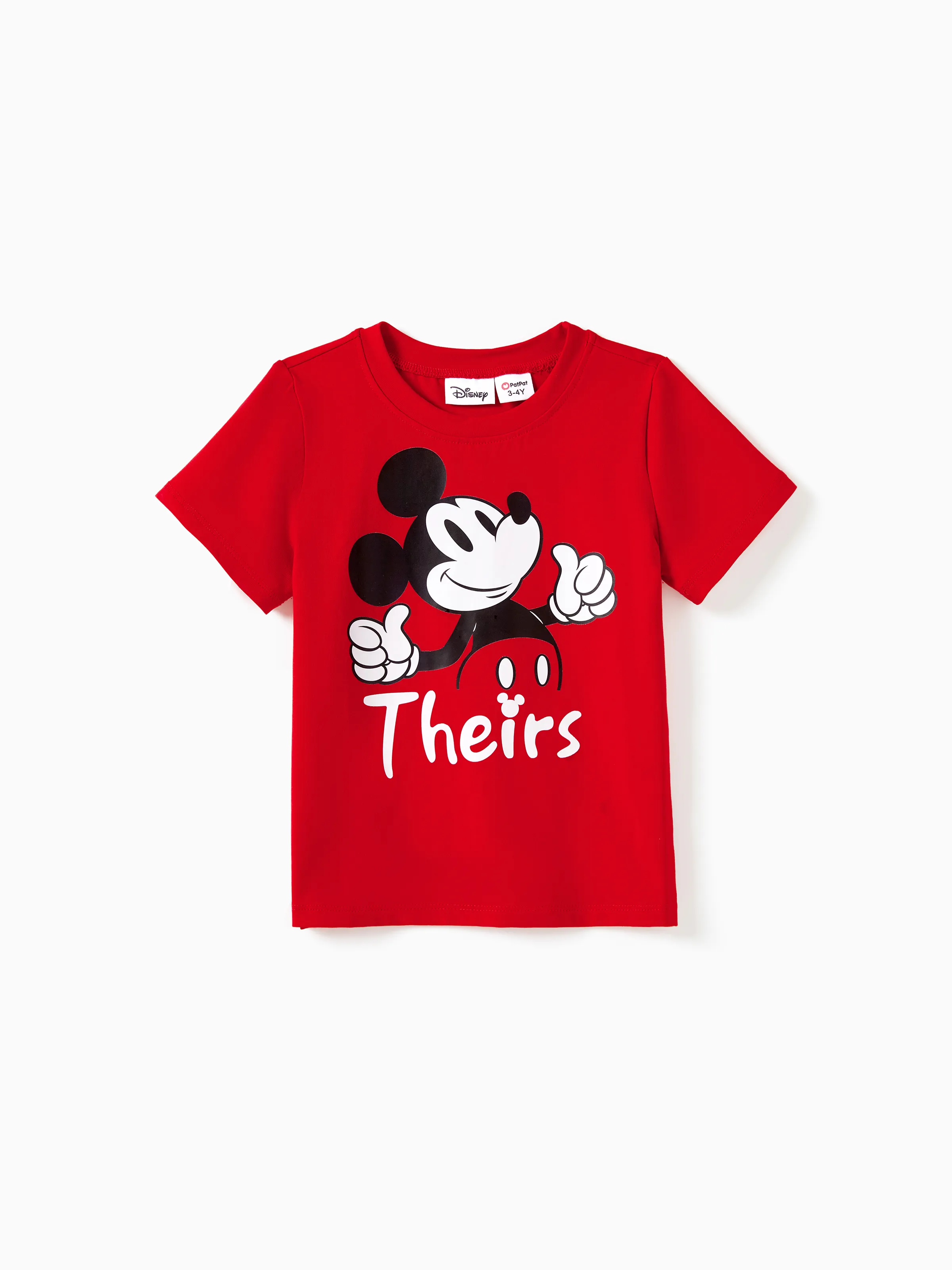 Disney Mickey and Friends Mommy & me Funny Gesture Dress/Romper for Gift Red - Image 8