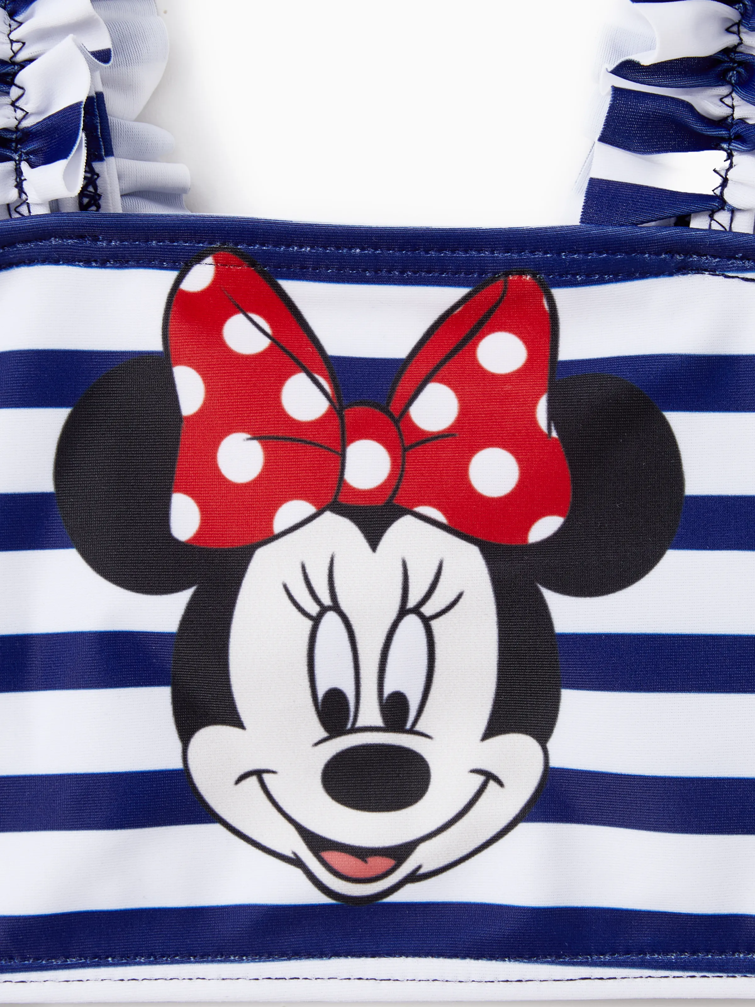 Disney Mickey and Friends Sibling Set Boy/Girl Minnie/Mickey Character Stripped Swimsuit
Dark Blue - Image 10