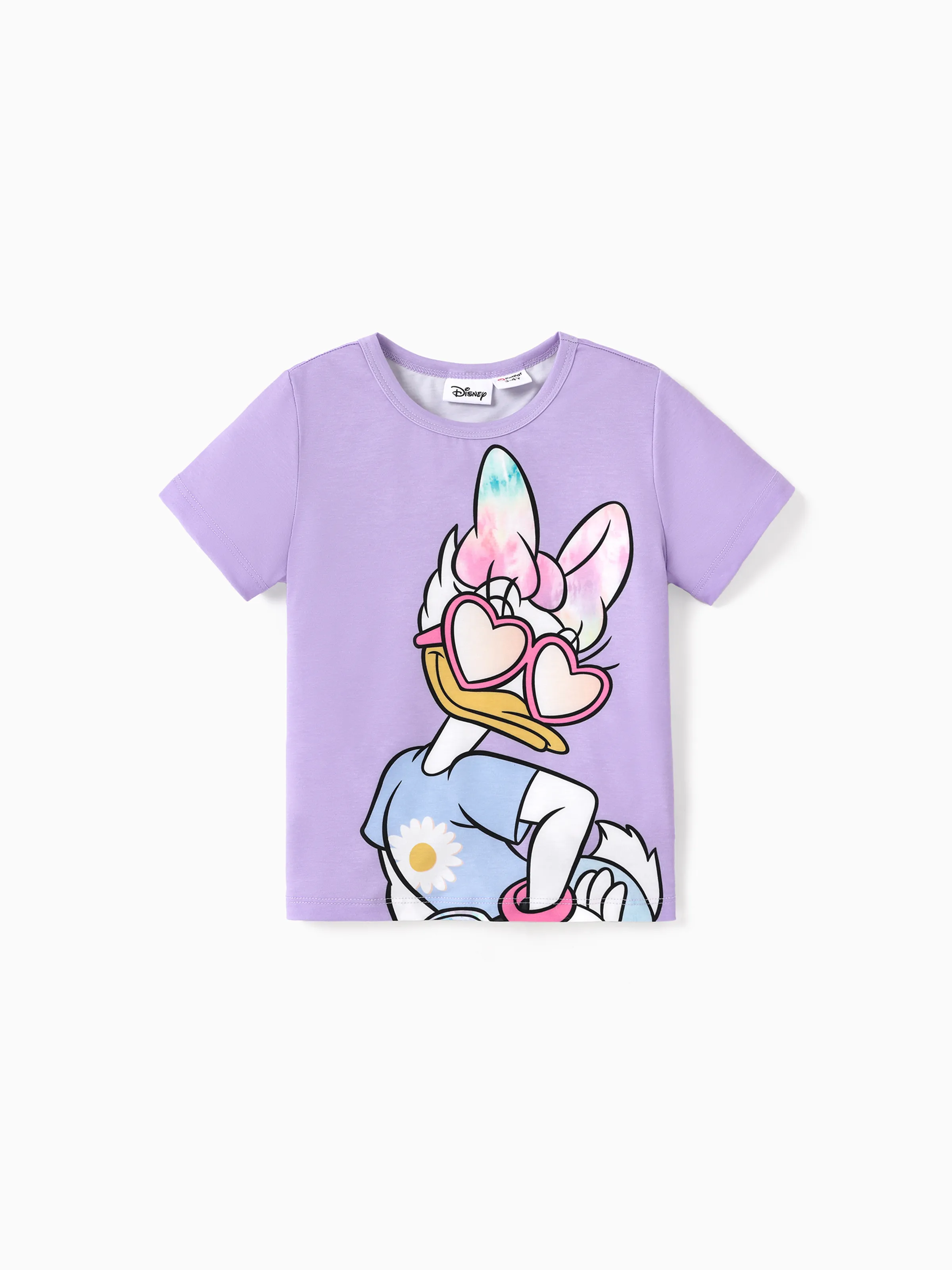 Disney Mickey and Friends Toddler/Kid Girl Daisy Print Naia™ Short-sleeve Tee Rose pink