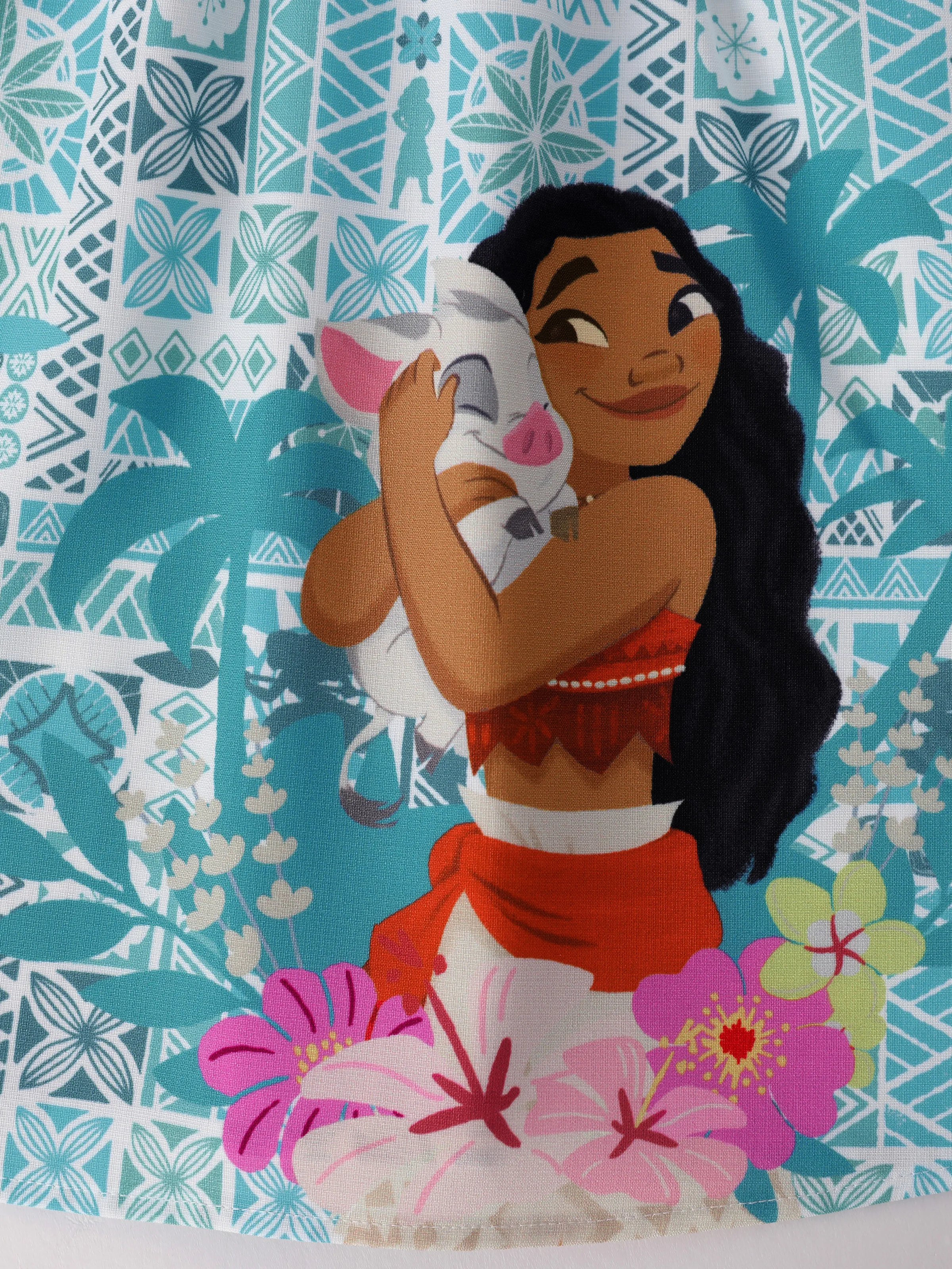 Disney Moana Family Matching Island Print Tees and Dresses - Image 9