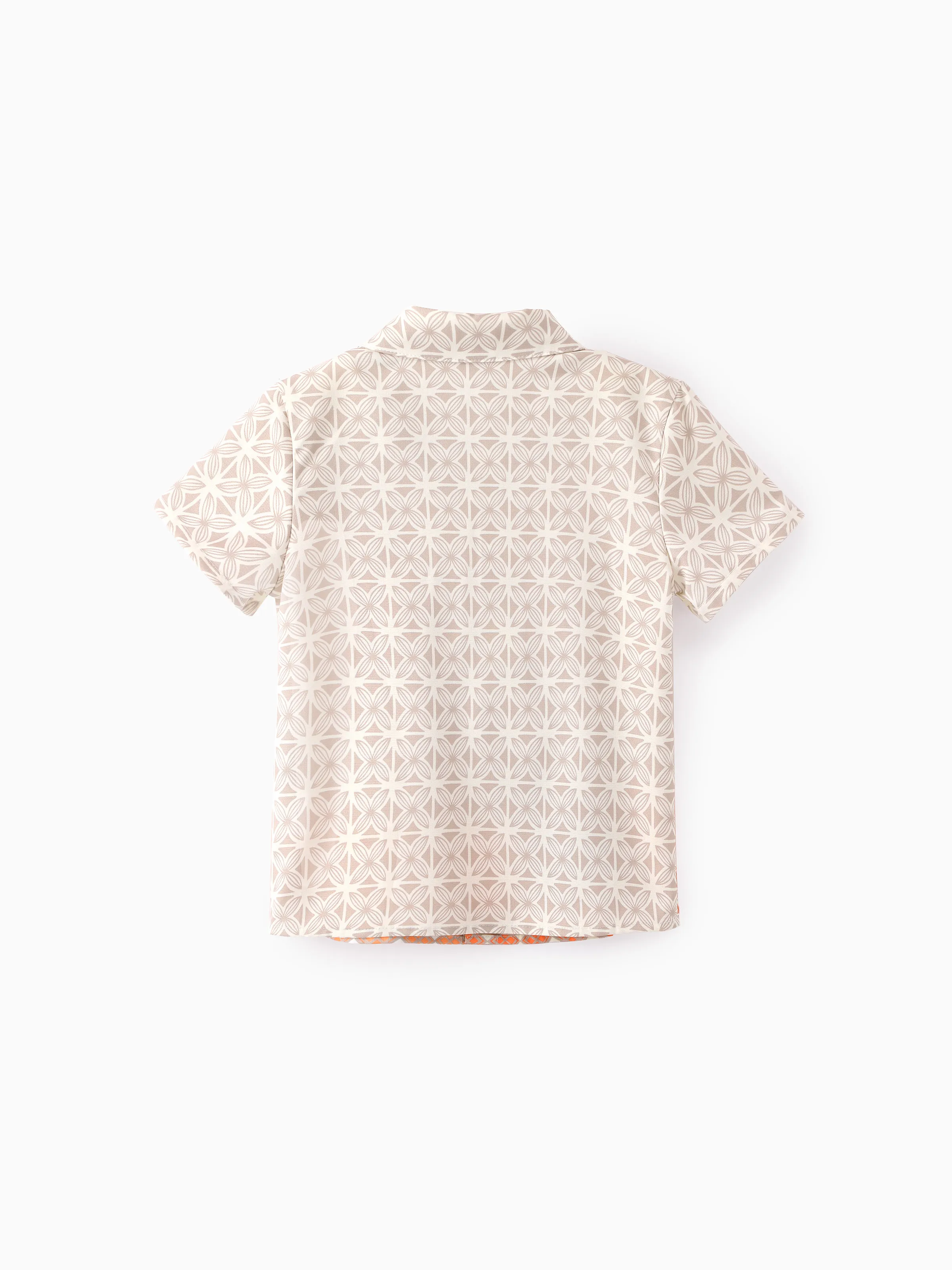 Disney Princess Family Matching Moana Island-Inspired Dress & Shirt Set Coral Pink - Image 11