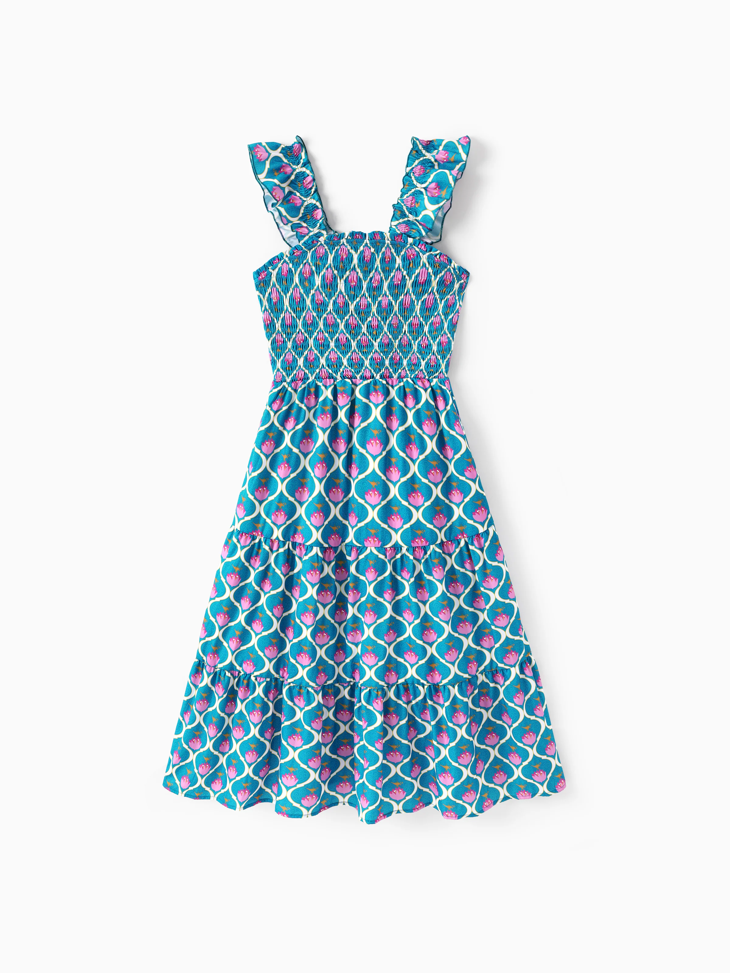 Disney Princess Matching Family Jasmine Dress/Top Blue - Image 2