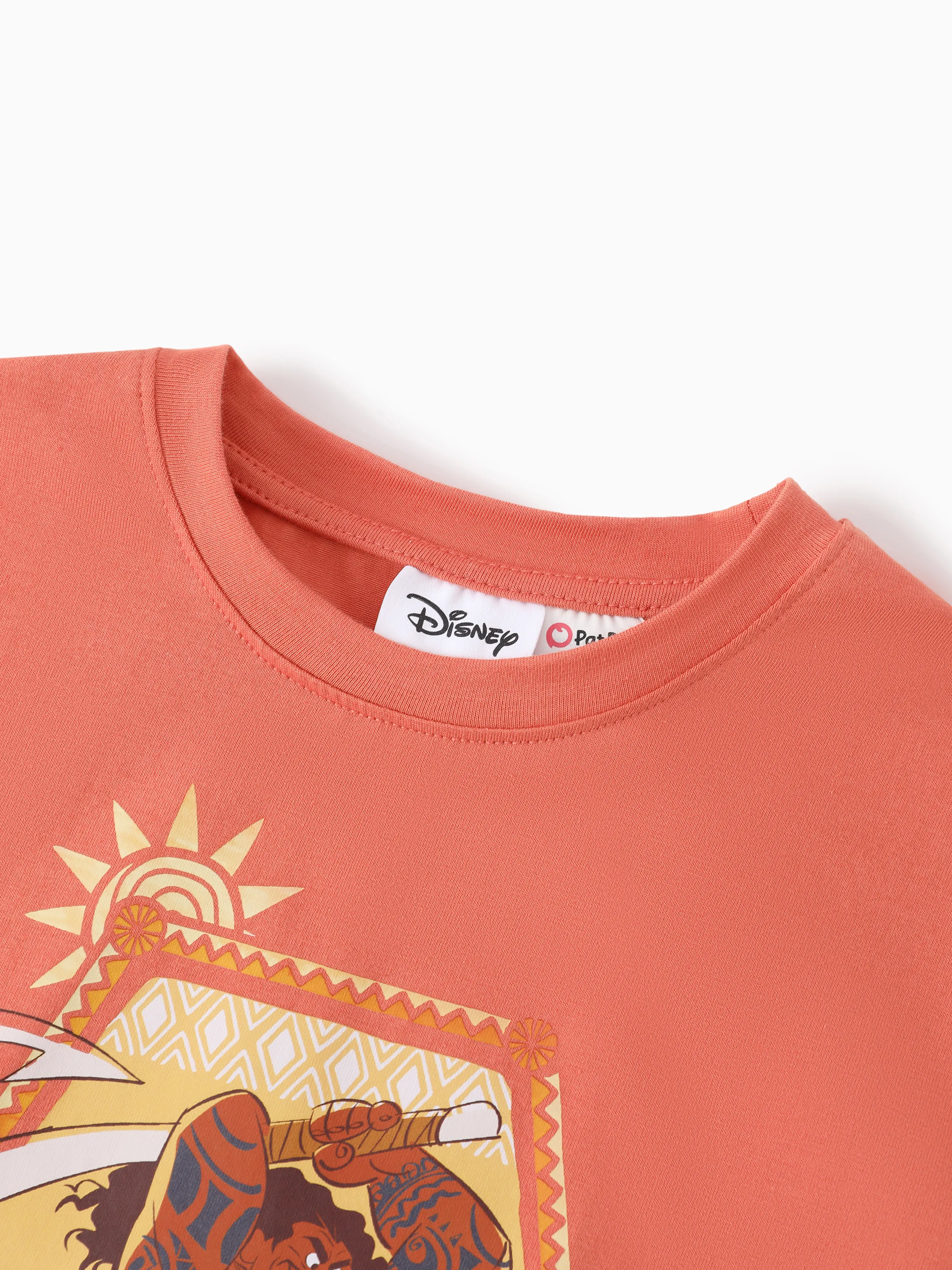 Disney Princess Matching Family Moana Sporty Dress/ Cotton Top Orange - Image 20
