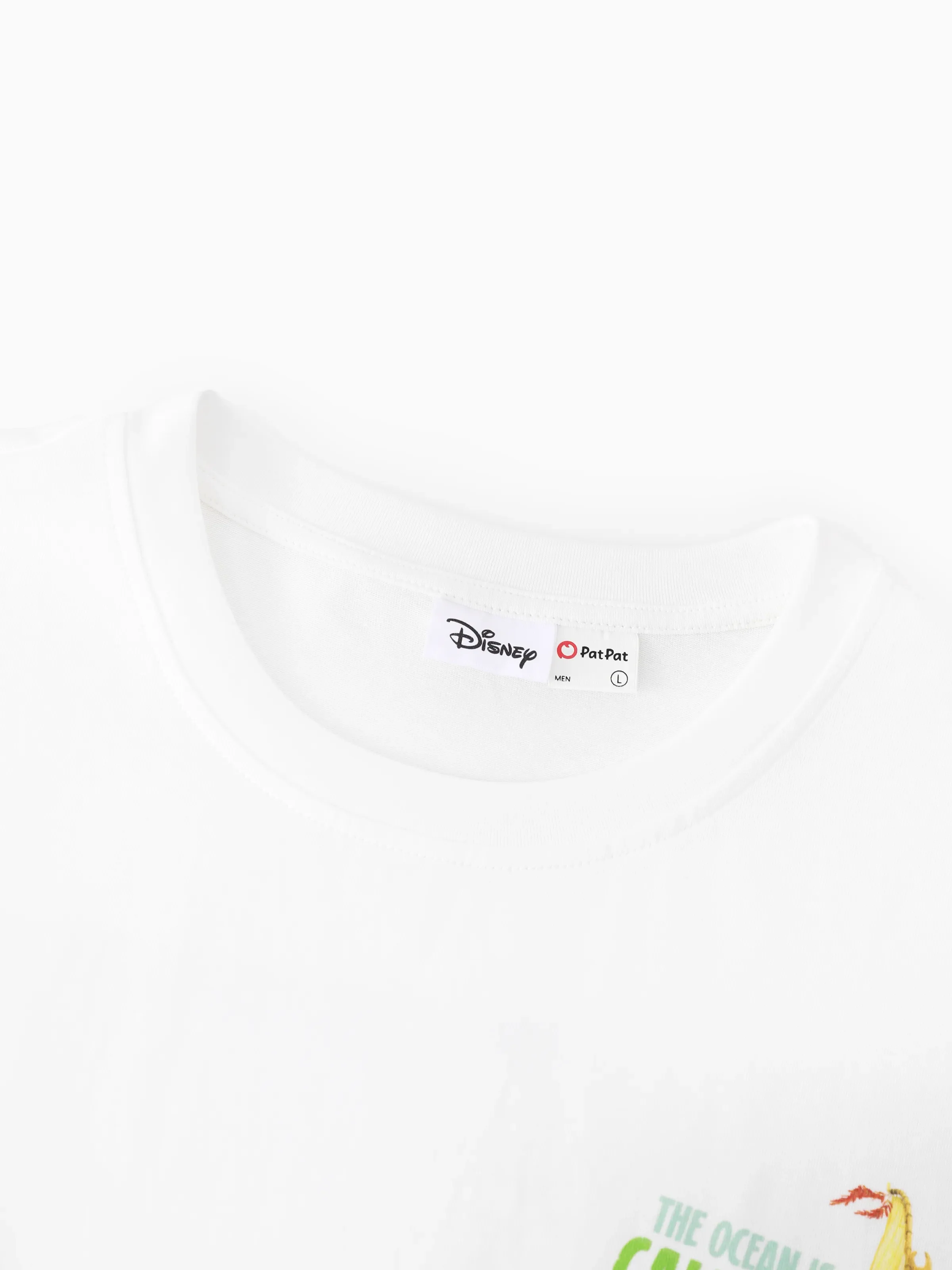 Disney Princess Moana Family Matching "The Ocean Is Calling" Graphic T-Shirts for Vacation & Everyday Fun White - Image 14