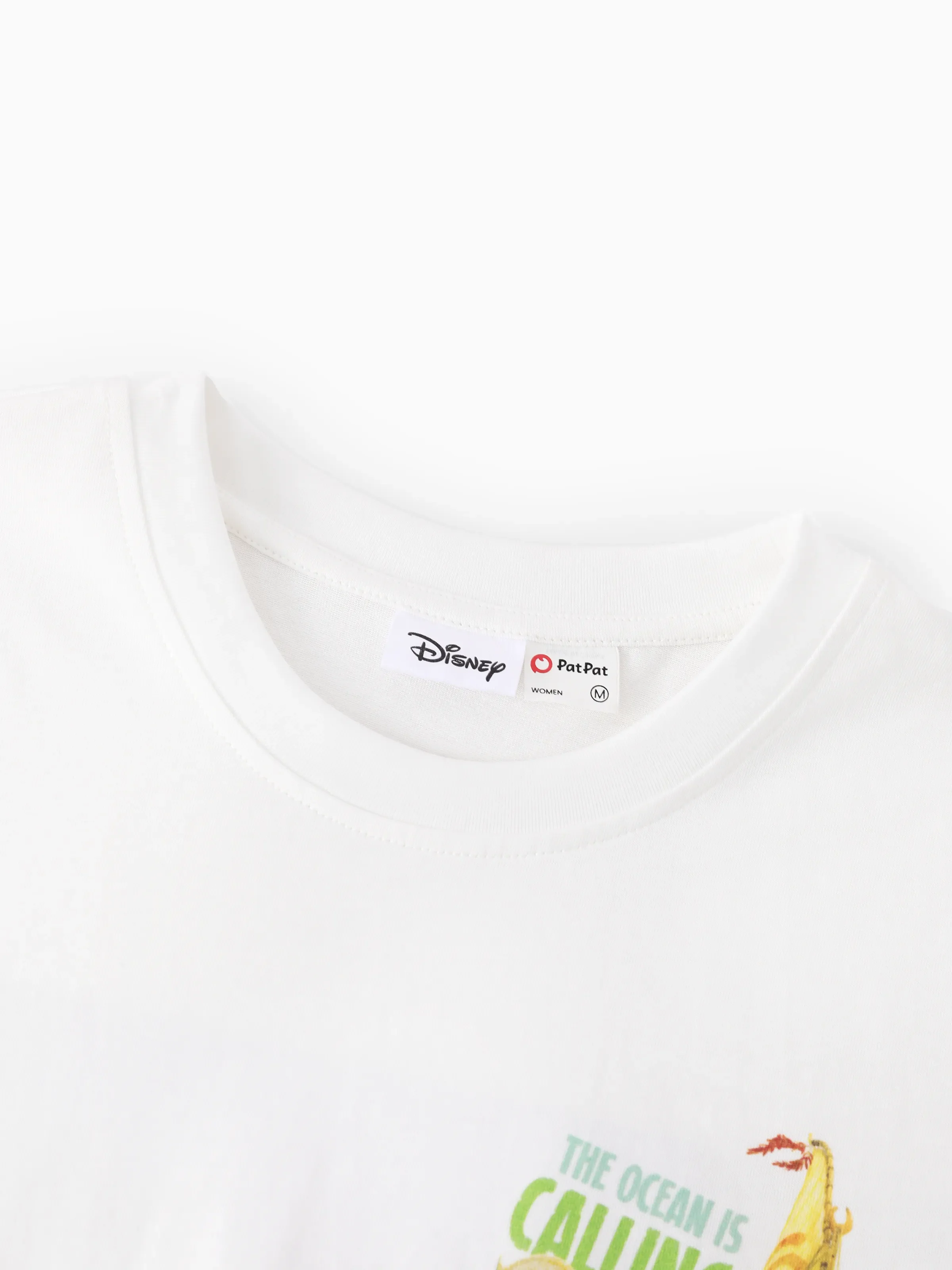 Disney Princess Moana Family Matching "The Ocean Is Calling" Graphic T-Shirts for Vacation & Everyday Fun White - Image 5