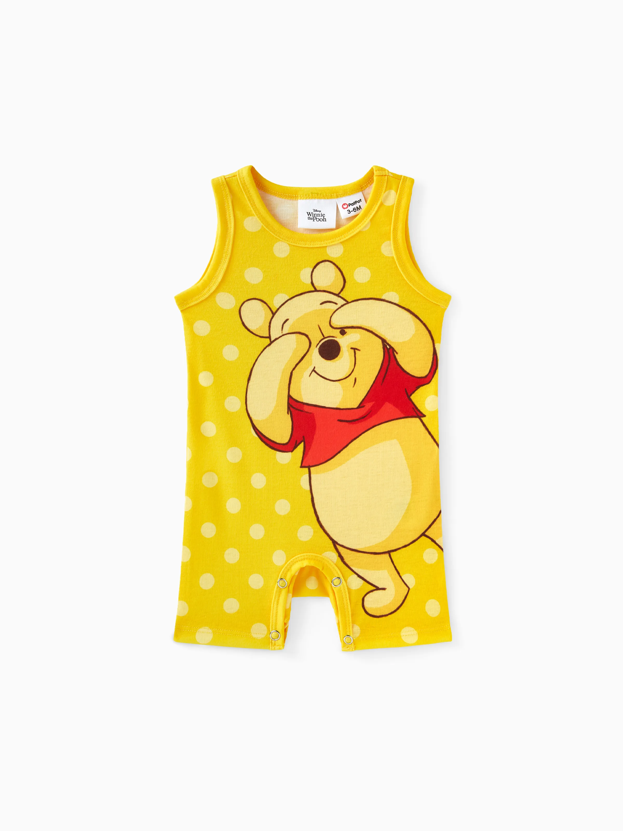 Disney Winnie the Pooh 1pc Baby Boy/Girl Naia™ Character Striped/Polka Dot Bodysuit
LightYellow