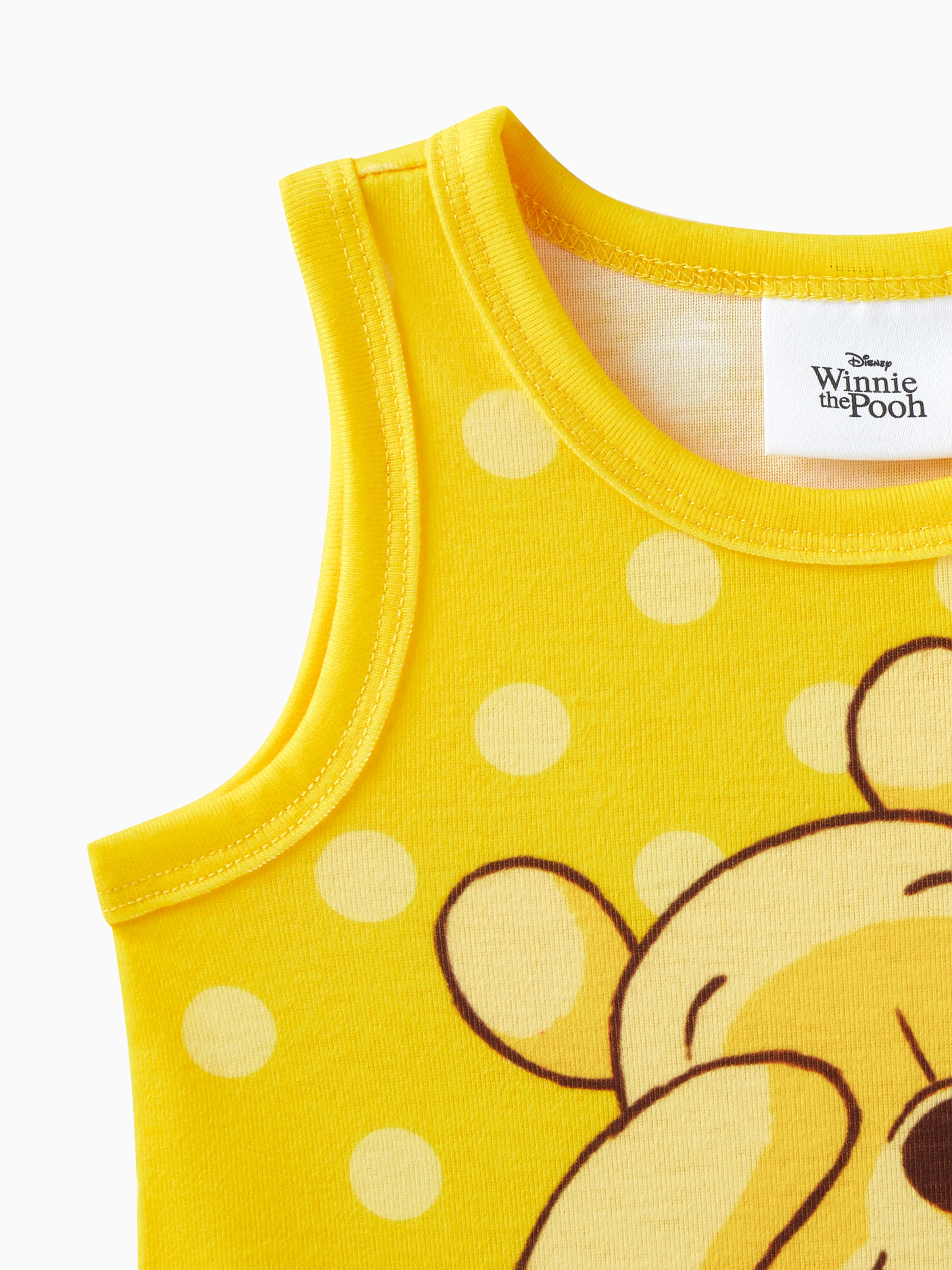 Disney Winnie the Pooh 1pc Baby Boy/Girl Naia™ Character Striped/Polka Dot Bodysuit
LightYellow - Image 4