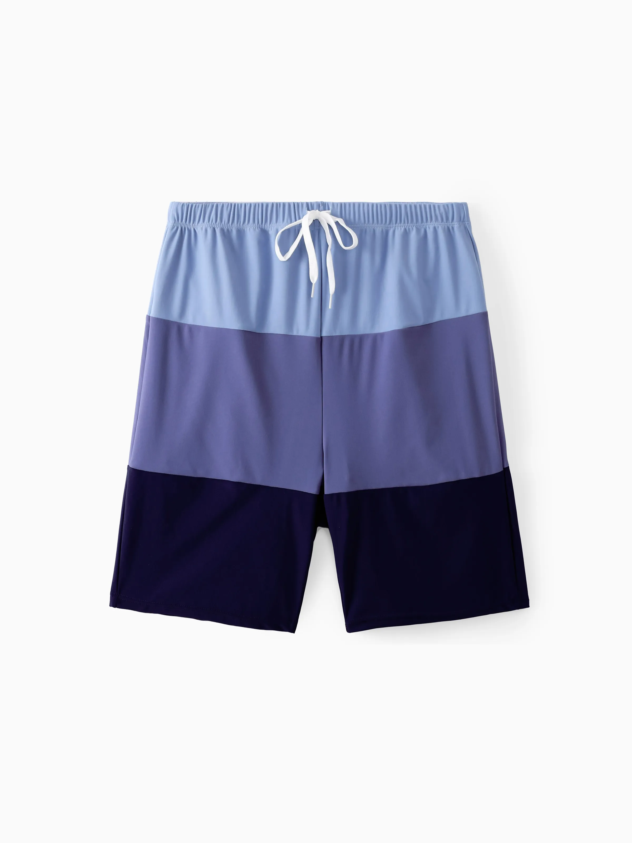 Family Matching Drawstring Swim Trunks or Ruched Bow Tie Cut Out Mesh Ruffle Strap One-Piece Swimsuit (Quick-Dry) MultiColour - Image 18