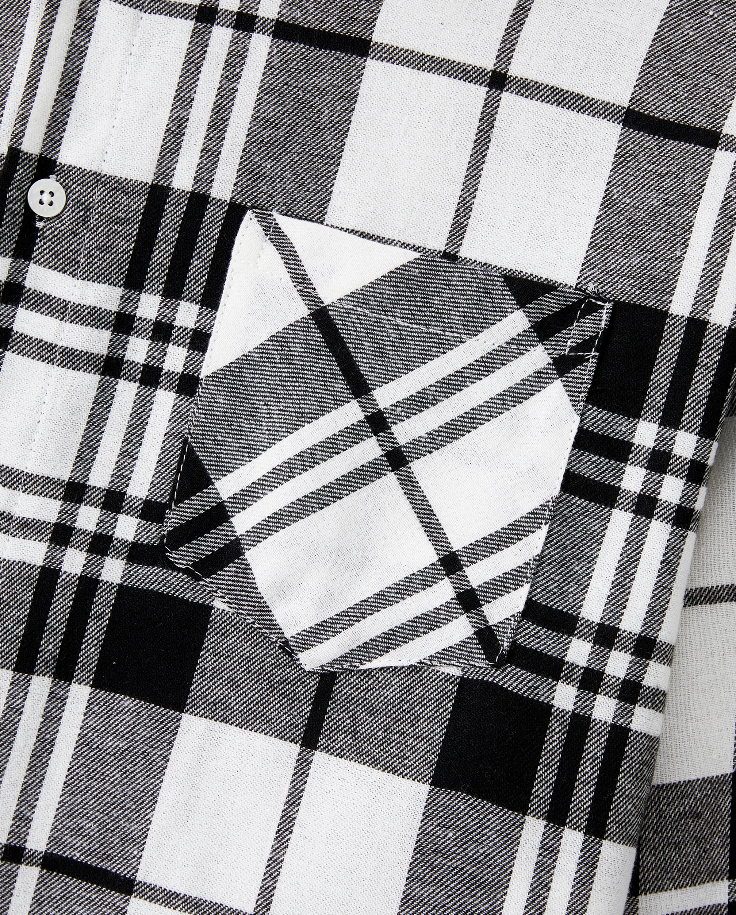 Family Matching Sets Black Plaid Shirt or Elegant Off-Shoulder Cross Front Tulle Mesh Dress Black - Image 7