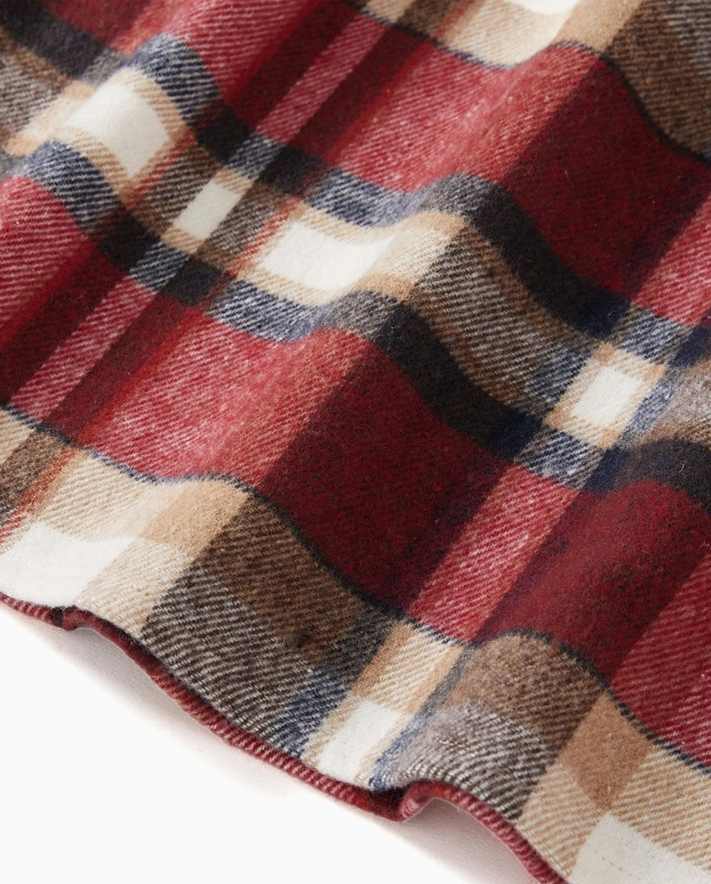 Family Matching Solid Ribbed Spliced Plaid Belted Dresses and Long-sleeve Button Up Shirts Sets MAROON - Image 7