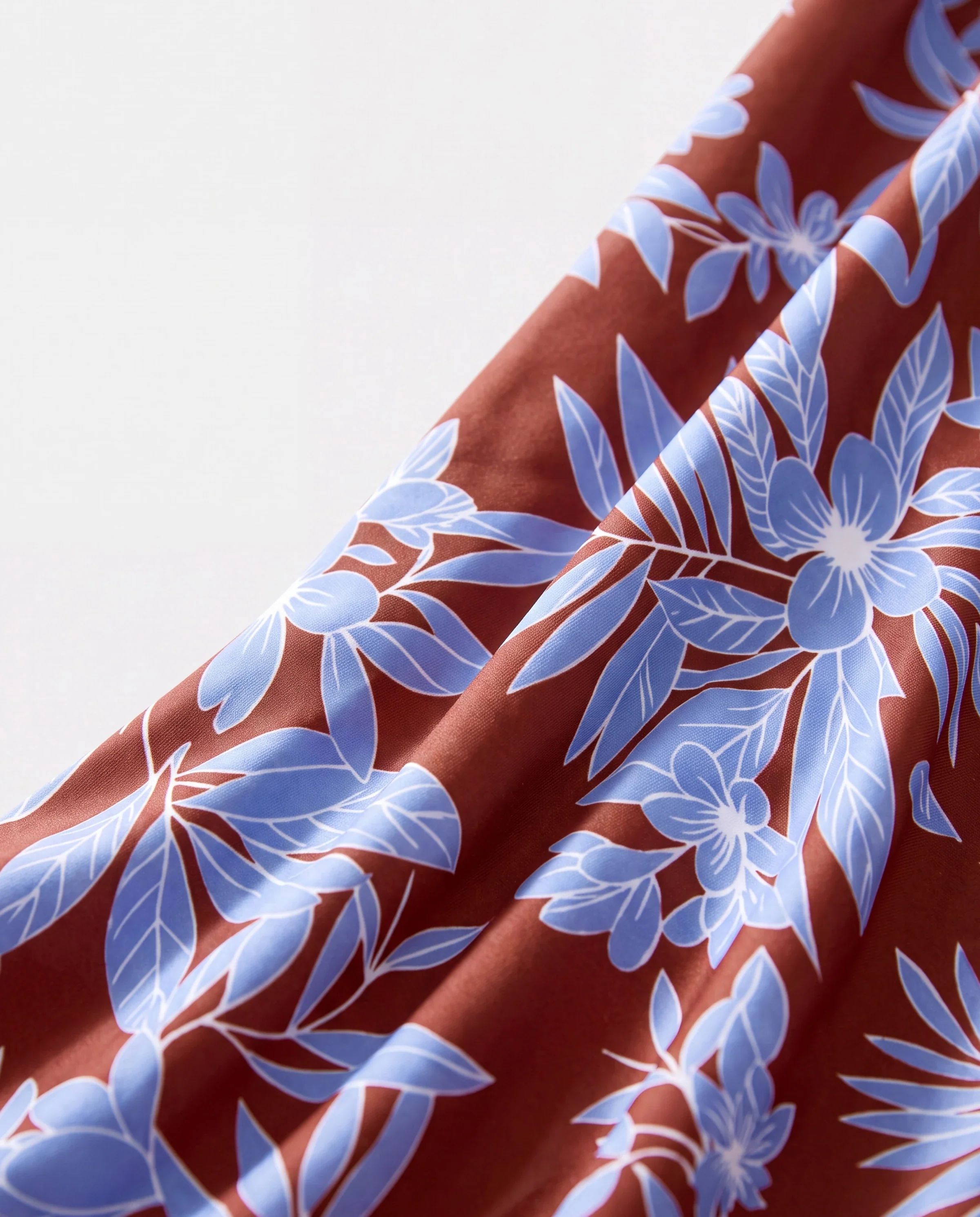 Family Matching Tropical Leaf Print Swimsuits Cutout One-Piece & Swim Trunks Set Multi-color - Image 6
