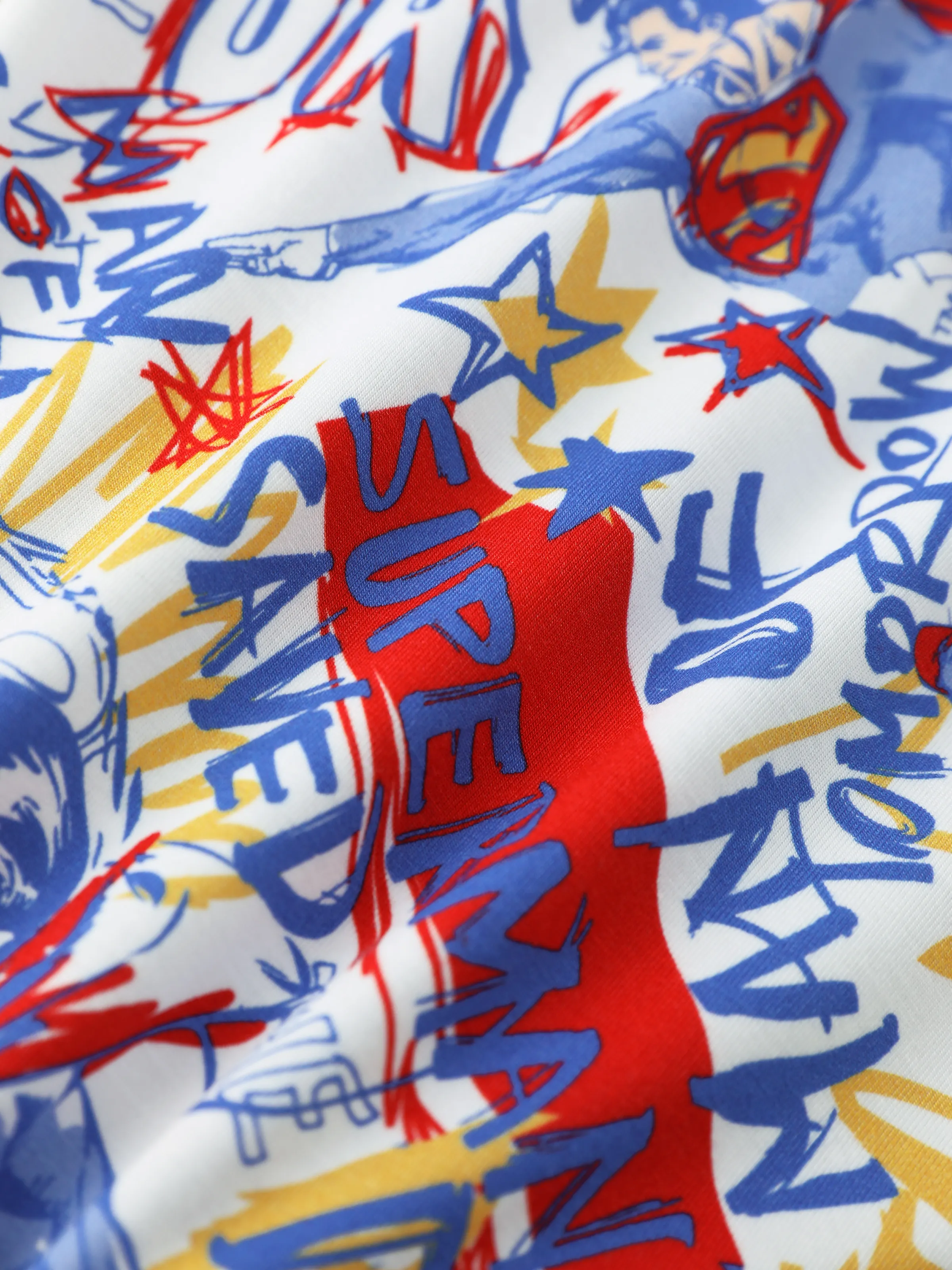 Justice League Toddler/Kid Boy Bamboo Superman 2pcs Pajamas Set Blue - Image 11