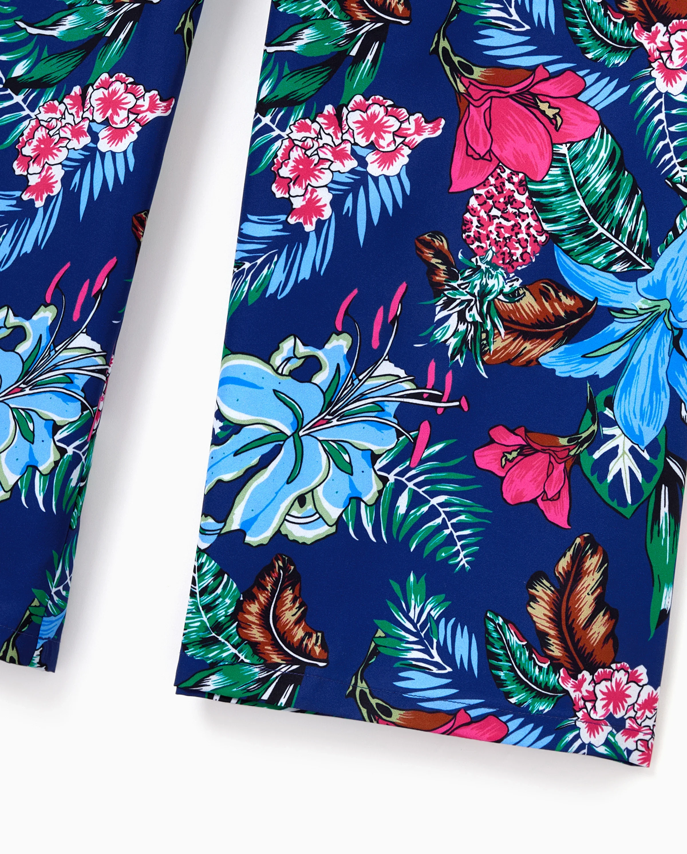 Matching Family Floral Print Sleeveless Cami Jumpsuit for Mommy & Me  Deep Blue - Image 6