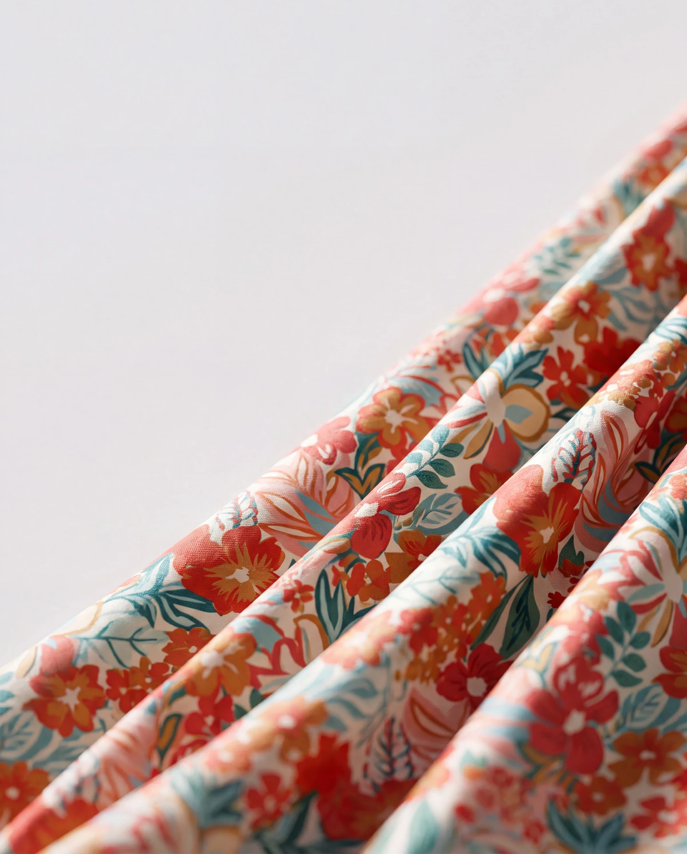 Matching Family Outfits Hawaiian Floral Print Shirts & Sleeveless Strap Top and Skirt Co-ord Set Multi-color - Image 7