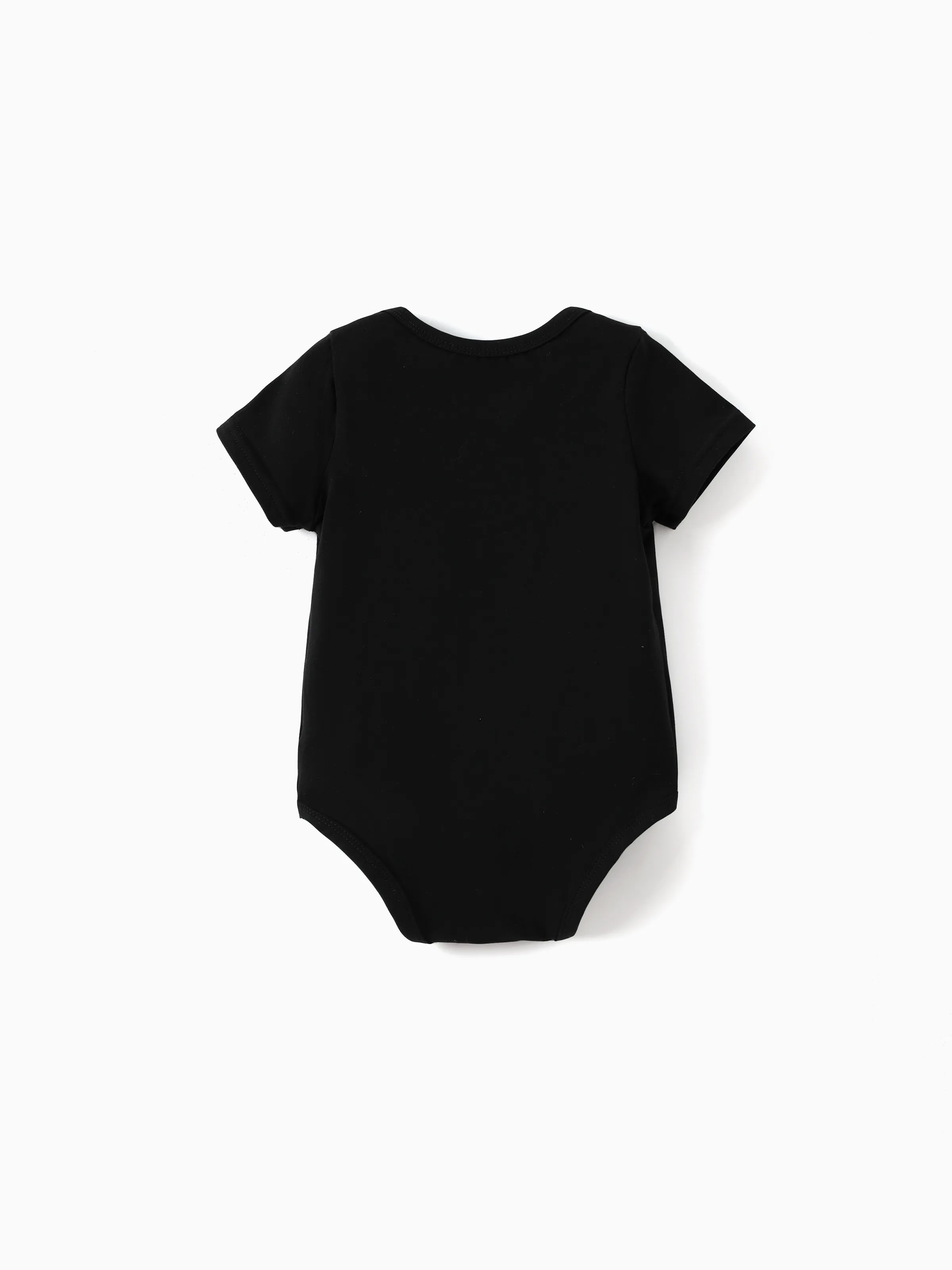 Disney Mickey and Friends Mommy and Me Family matching 1pc Mickey Mouse Allover Print Sporty Dress/Cotton Top /RomperExpression Casual Suits Family Set 3pcs Cotton Unisex Black - Image 10