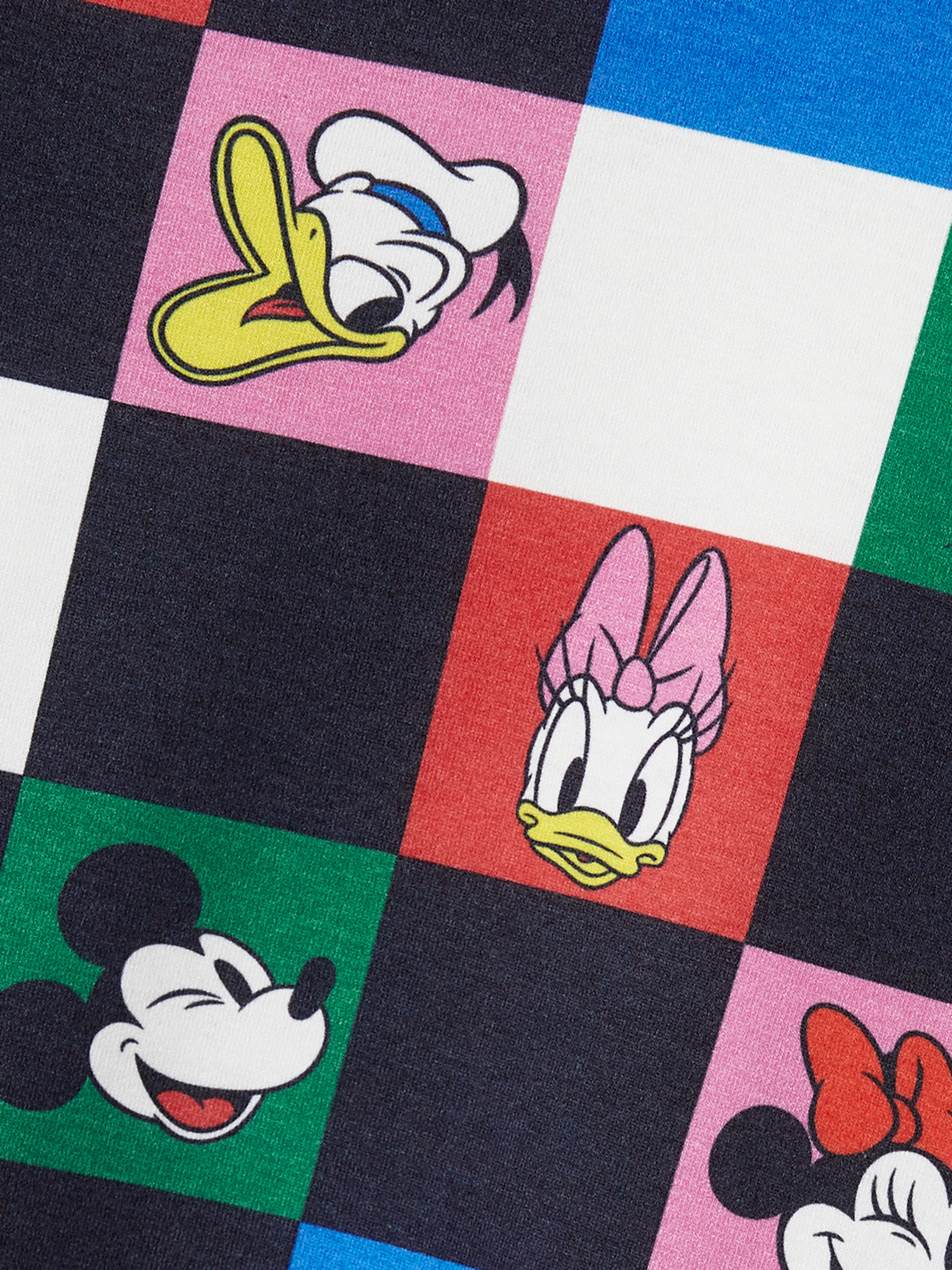 Disney Mickey and Friends Mommy and Me Family Matching Naia™ Colorful Checkered Pattern Top/Sleeveless Dress/Onesie Multi-color - Image 16