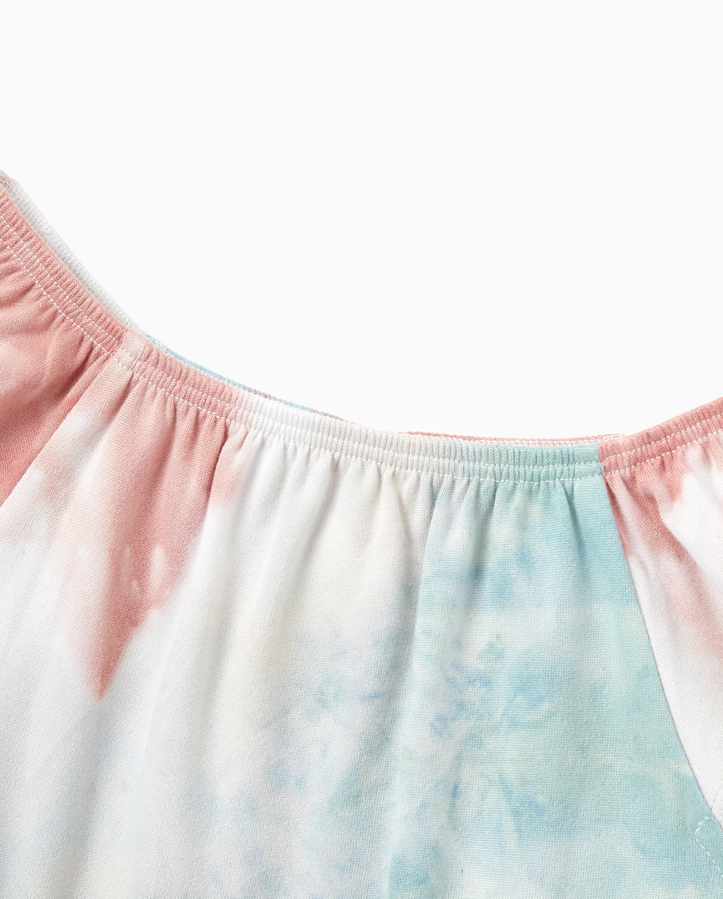 Mommy and Me Matching Tie Dye Dress Set for Women, Girls & Baby Romper
 Multi-color - Image 7