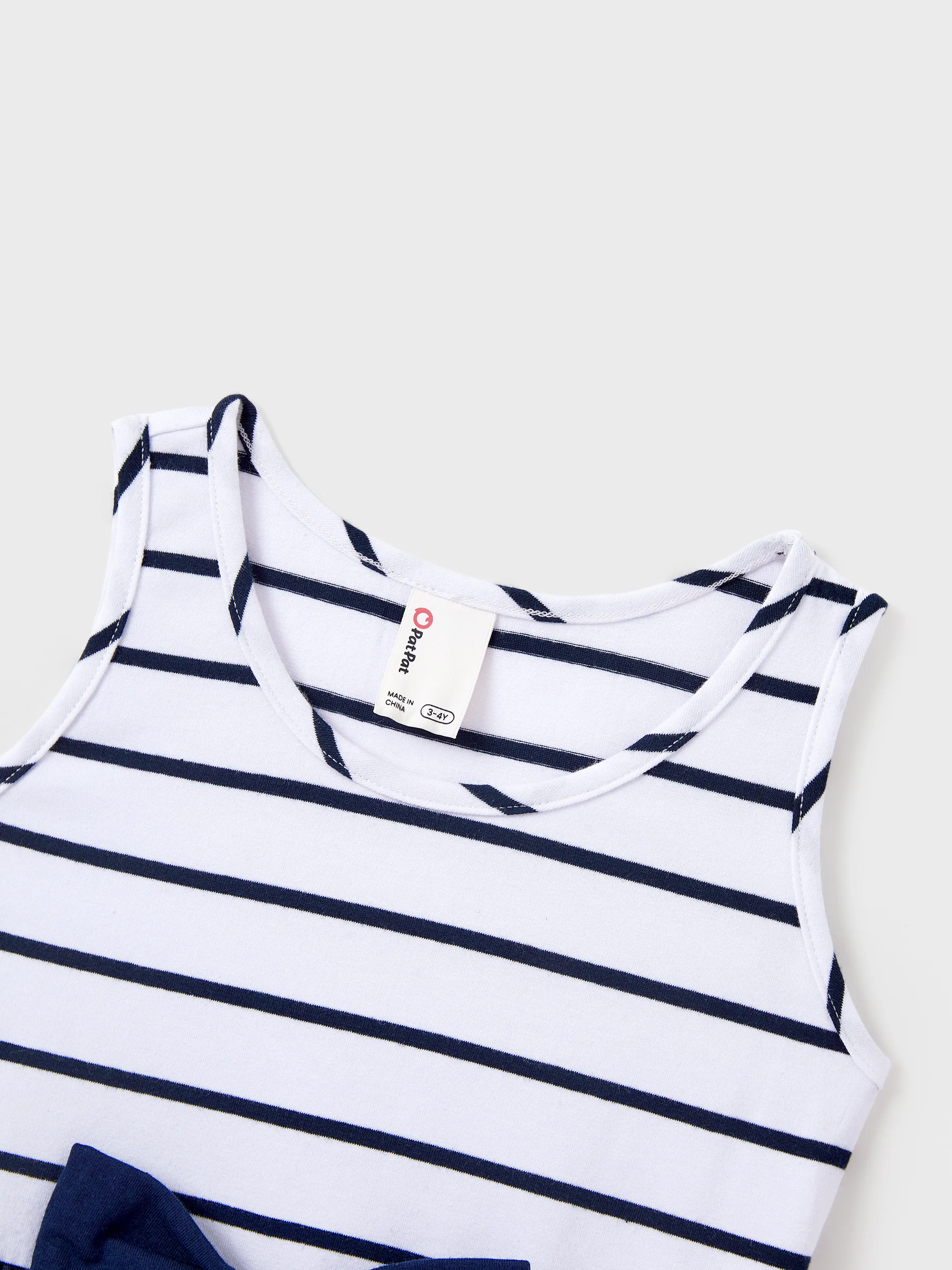 Mommy & me Cotton T-Shirt & Dress Set – Sunny Days Palm Print for Dad, Mom, Baby & Toddler, Perfect for Summer Vacations & Family Outings Tibetan blue - Image 10