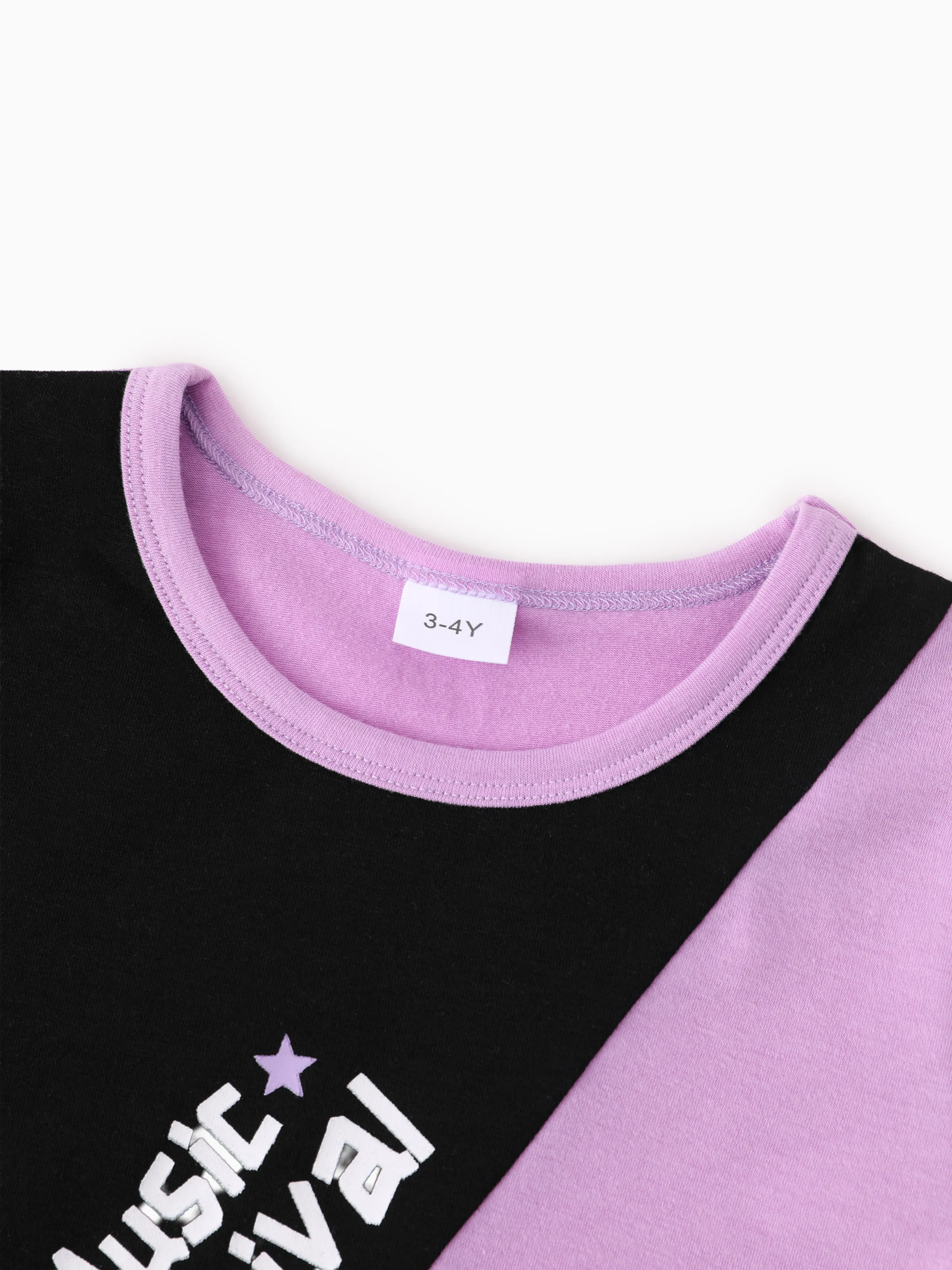 NEON Pop Toddler Girl Skort Set Purple - Image 5