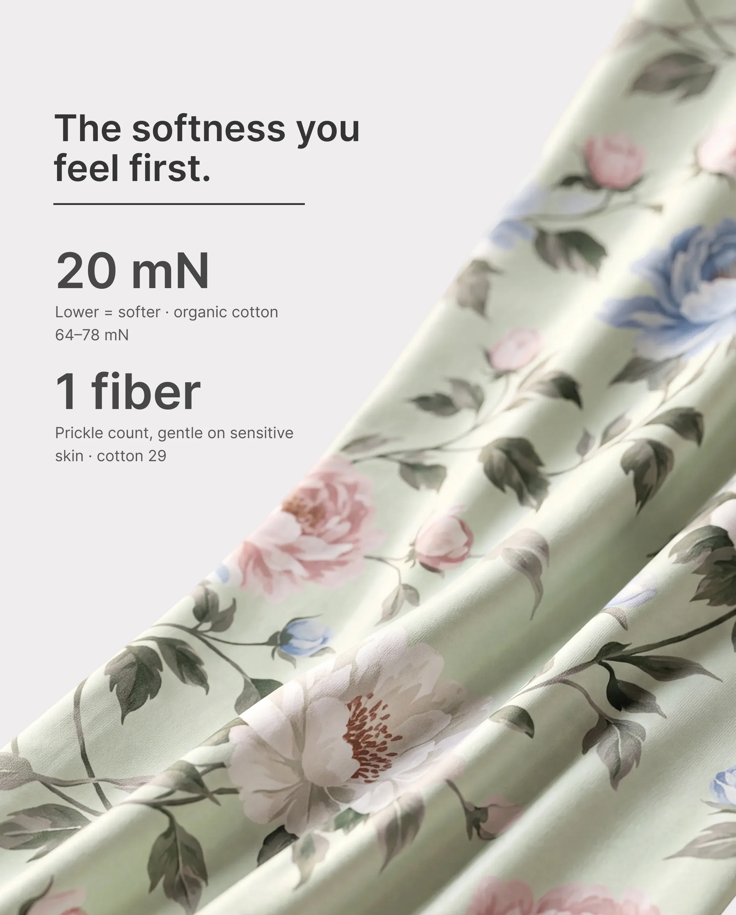 Bloom & Blossoms Bamboo Zip-Up Baby Pajamas - Image 4