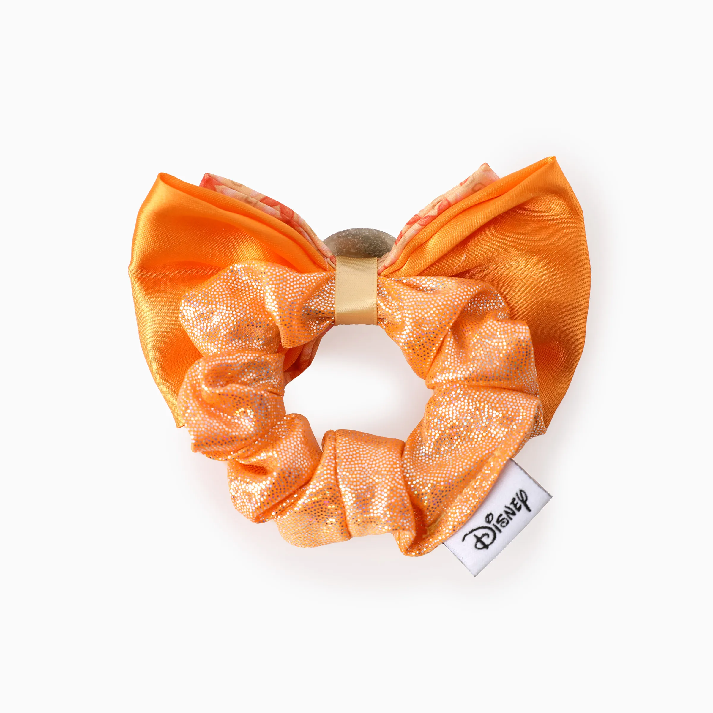 Disney Princess 3-Pack Bow Hair Scrunchies for Girls - Image 4