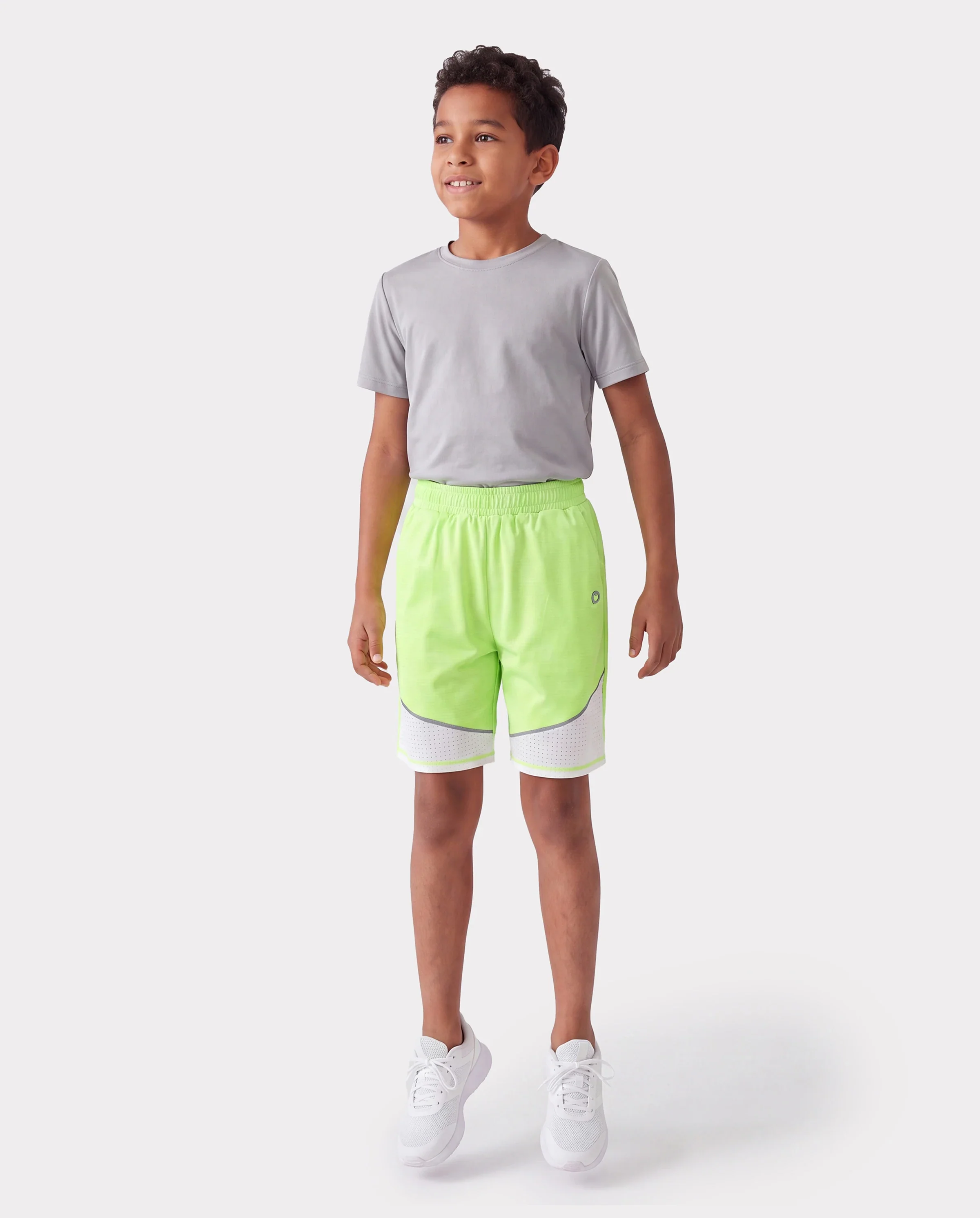 PatPat Rapidair activewear Kid Boy Athletic Quick-Dry Breathable Shorts with Pockets Green - Image 7