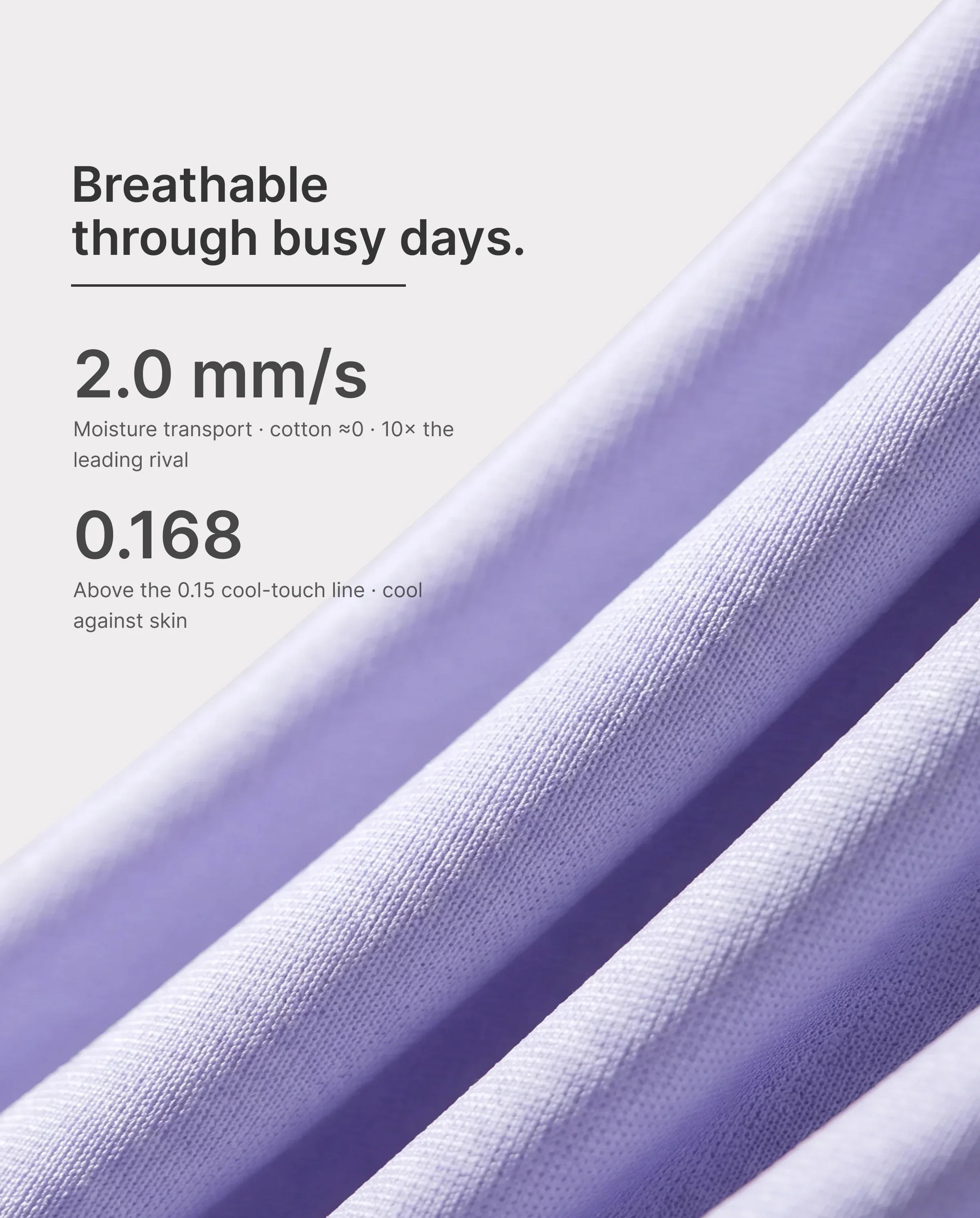 PatPat Rapidair activewear Kids Boy/Girl Athletic Quick-Dry & Instant-Cooling UPF 100+ Rash Guard T-Shirt Light Purple - Image 5