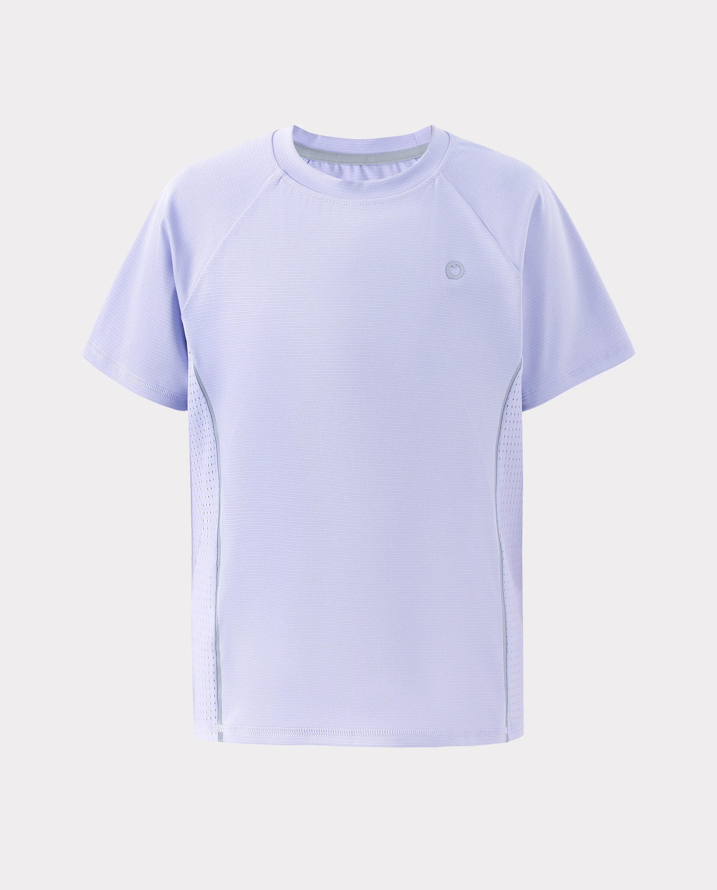 PatPat Rapidair activewear Kids Boy/Girl Athletic Quick-Dry & Instant-Cooling UPF 100+ Rash Guard T-Shirt Light Purple - Image 6