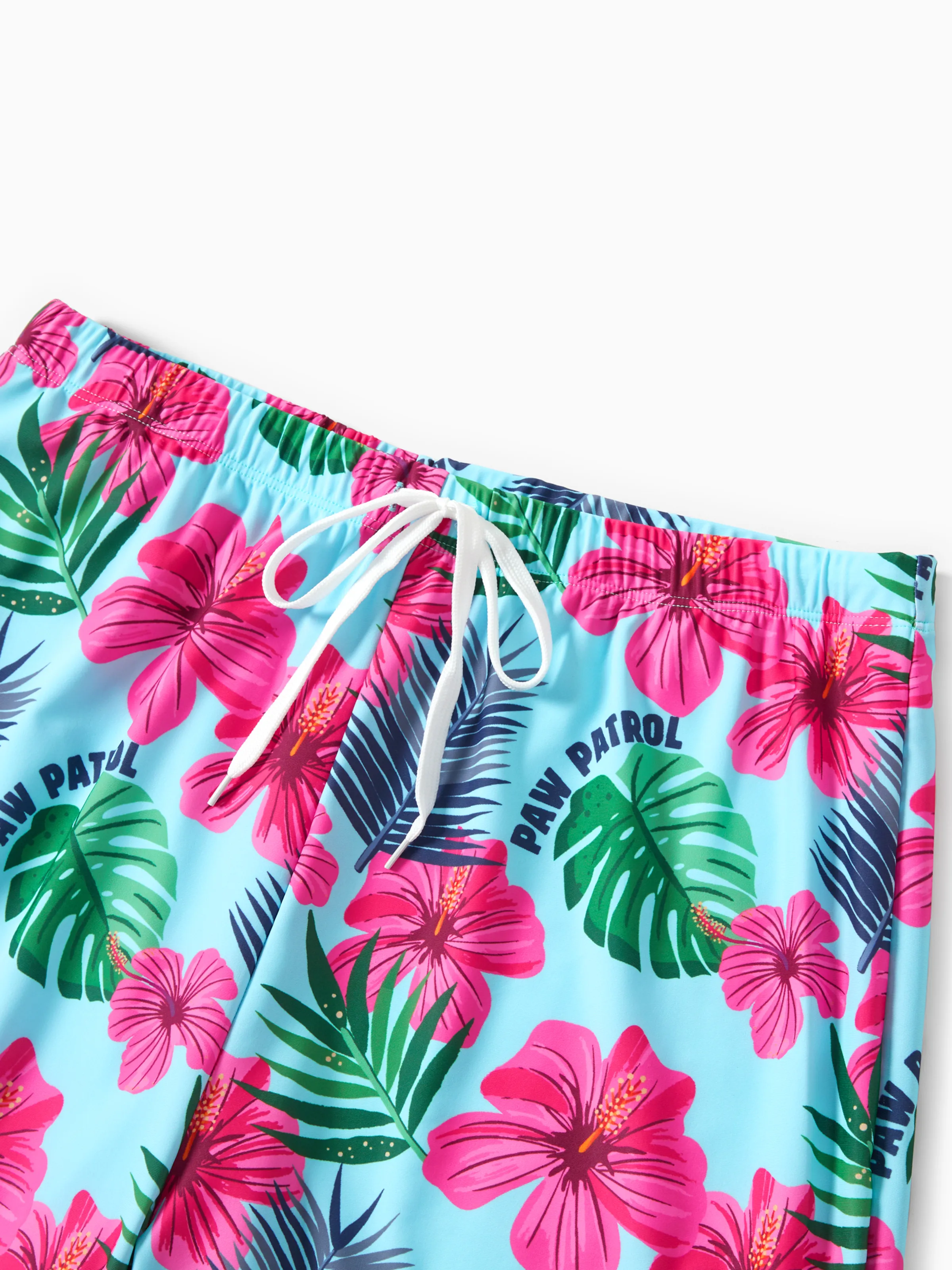 PAW Patrol Daddy & Daughter Large Flower All-over Print Swimsuit Roseo - Image 4