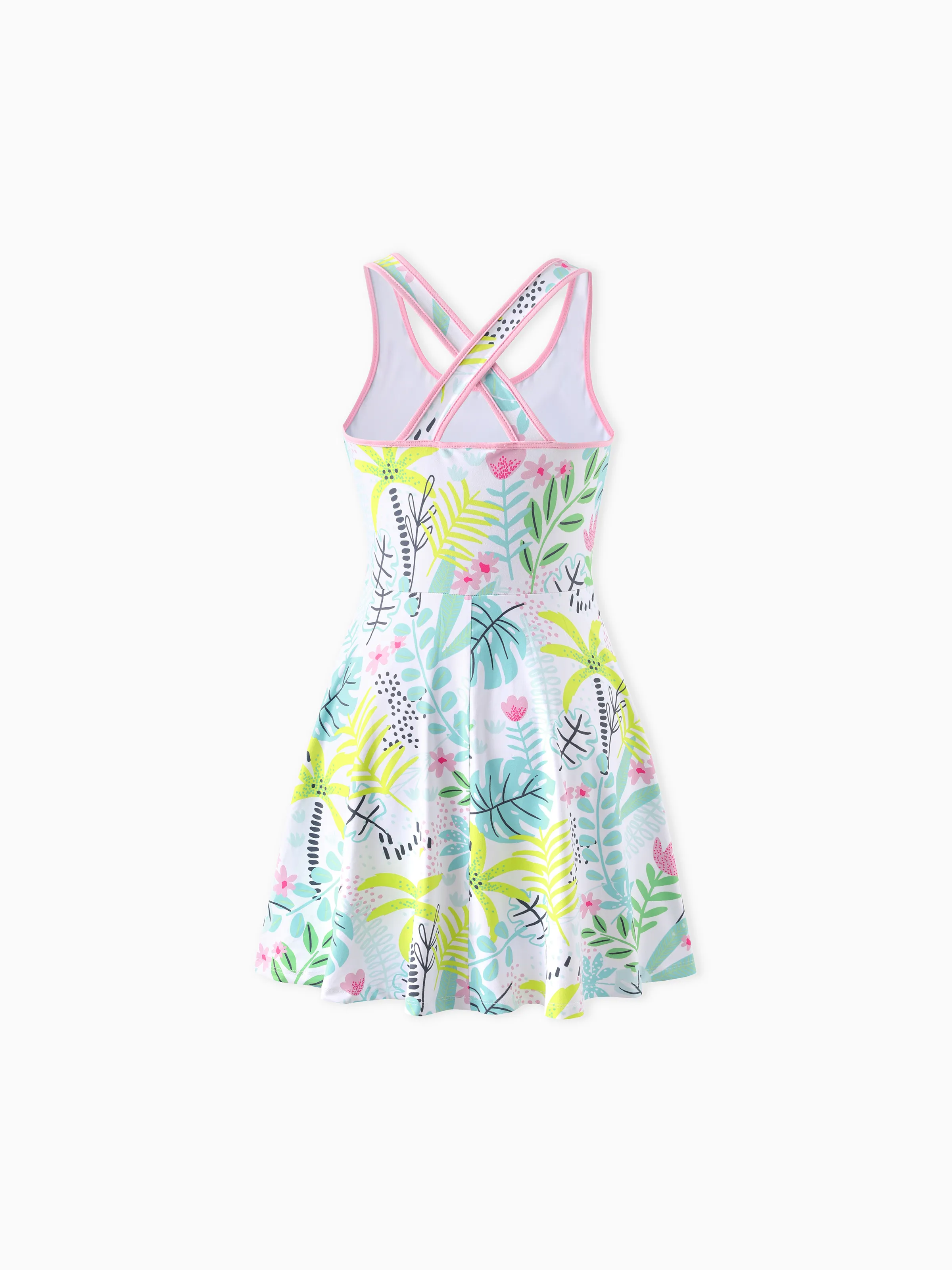 PAW Patrol Matching Family Floral Dress/ Cotton Top Turquoise - Image 7