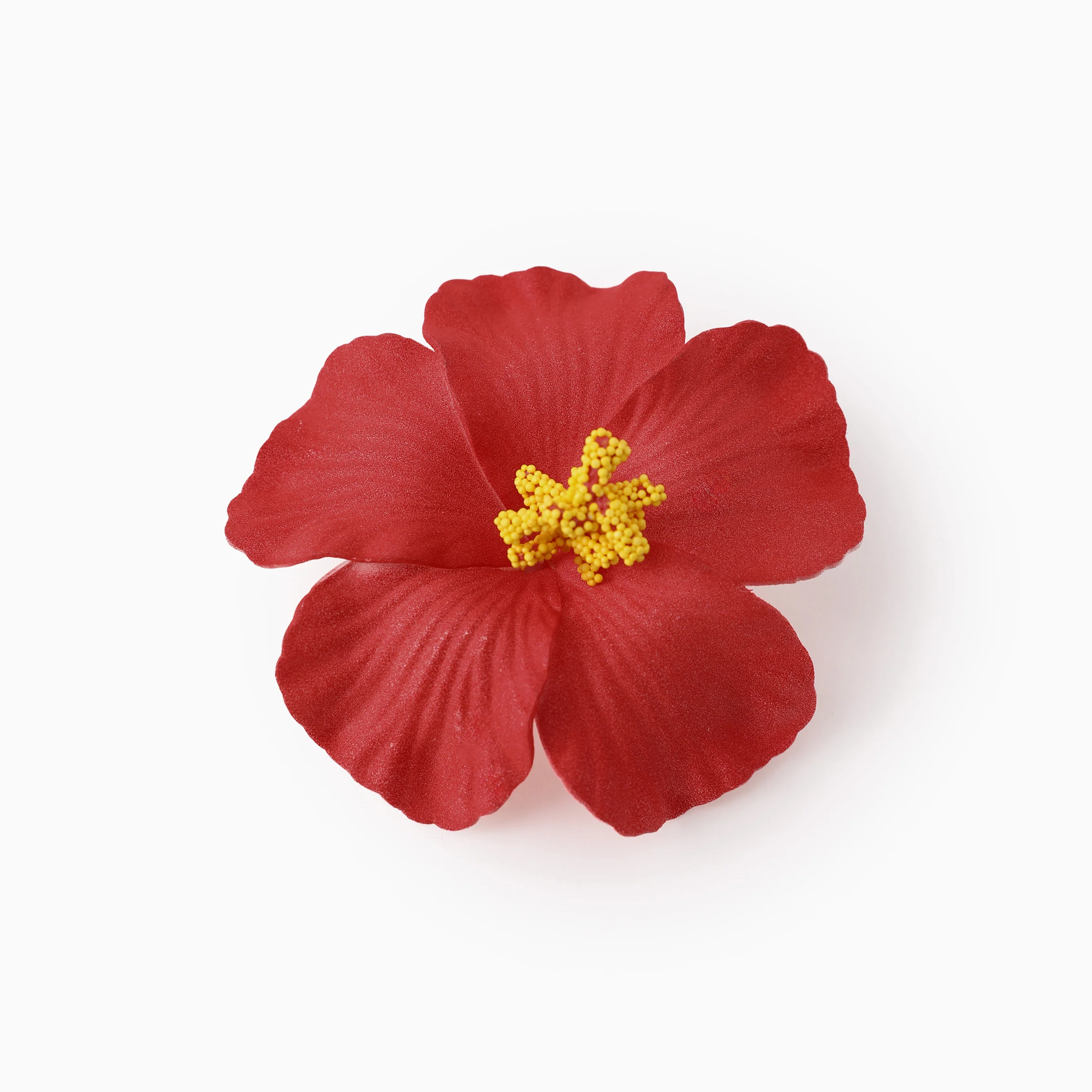 Realistic Hibiscus Hair Clip - Image 3